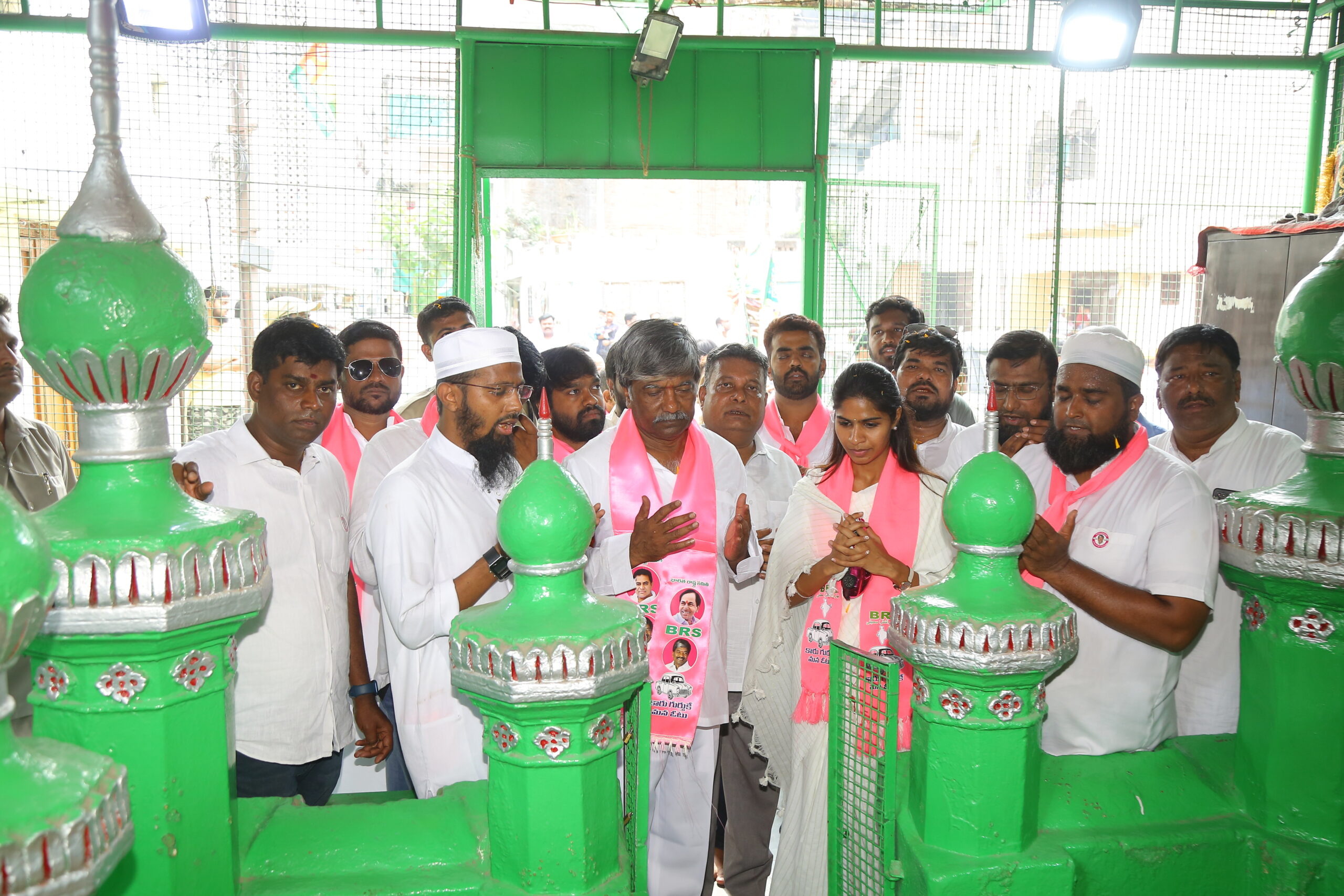 Brs Candidates Campaigning At Telangana