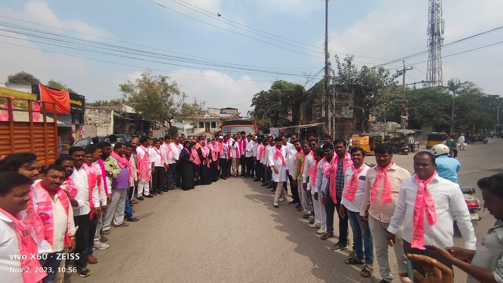 Brs Candidates Campaigning At Telangana