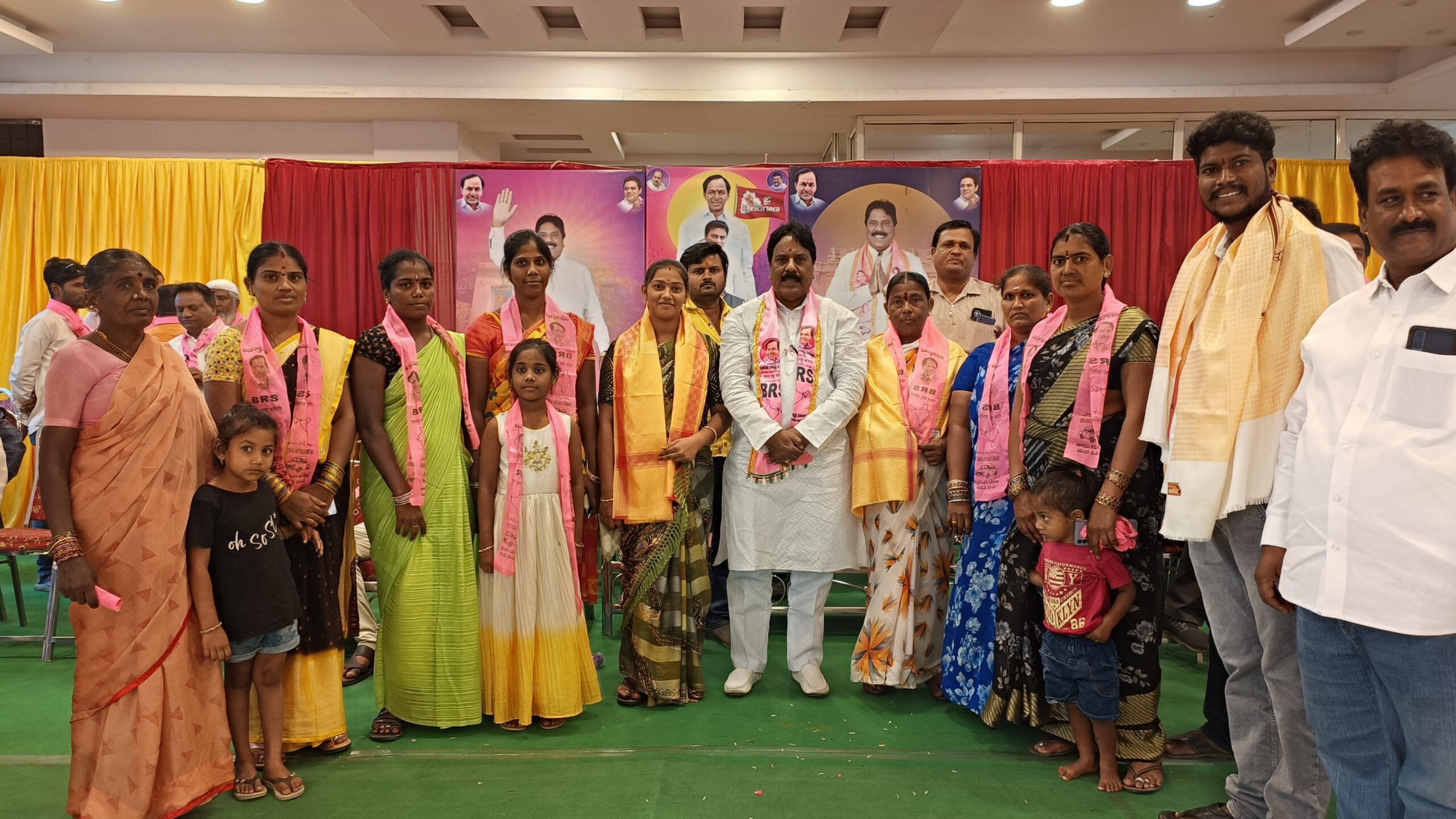 Brs Candidates Campaigning At Telangana