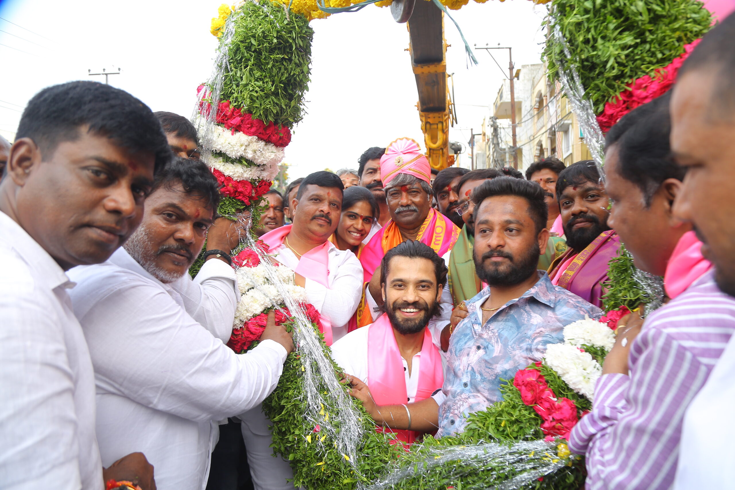 Brs Candidates Campaigning At Telangana