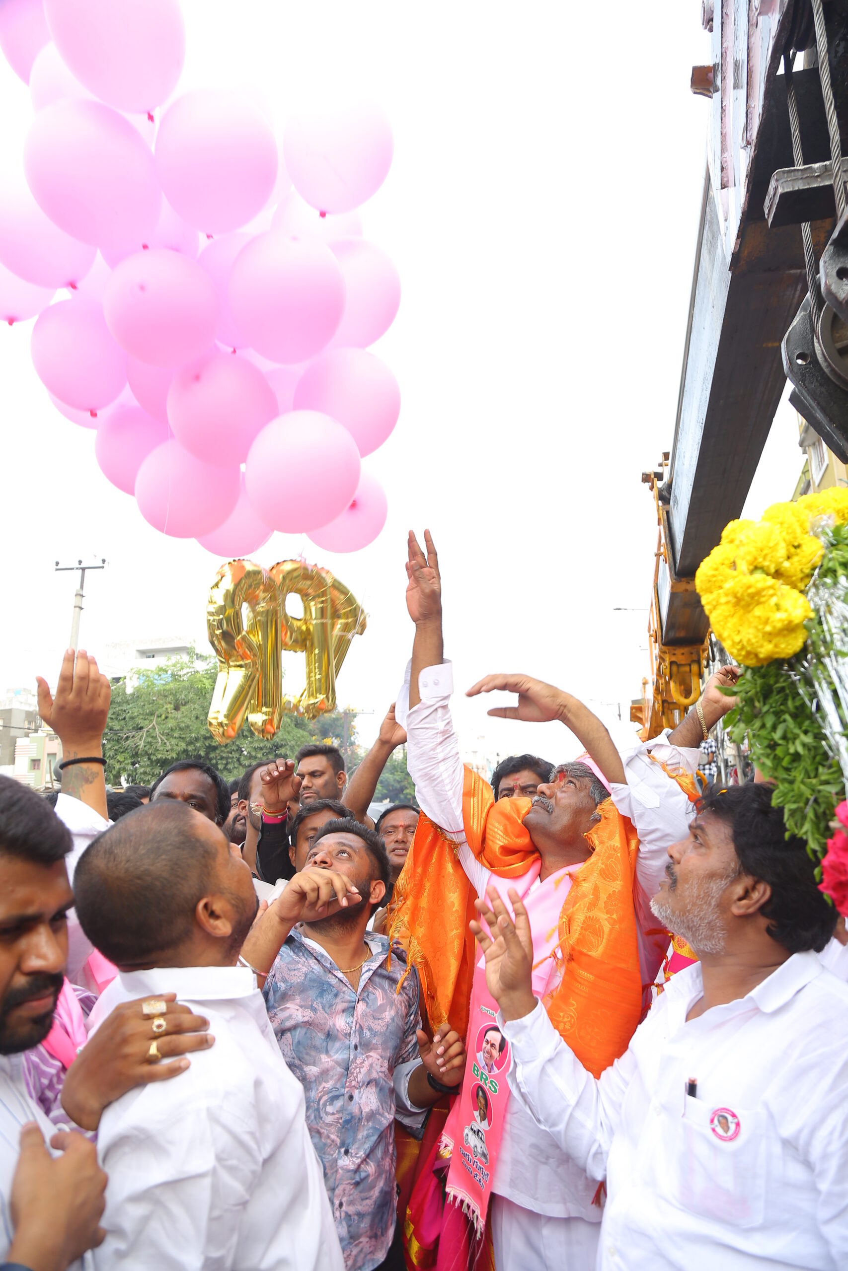 Brs Candidates Campaigning At Telangana