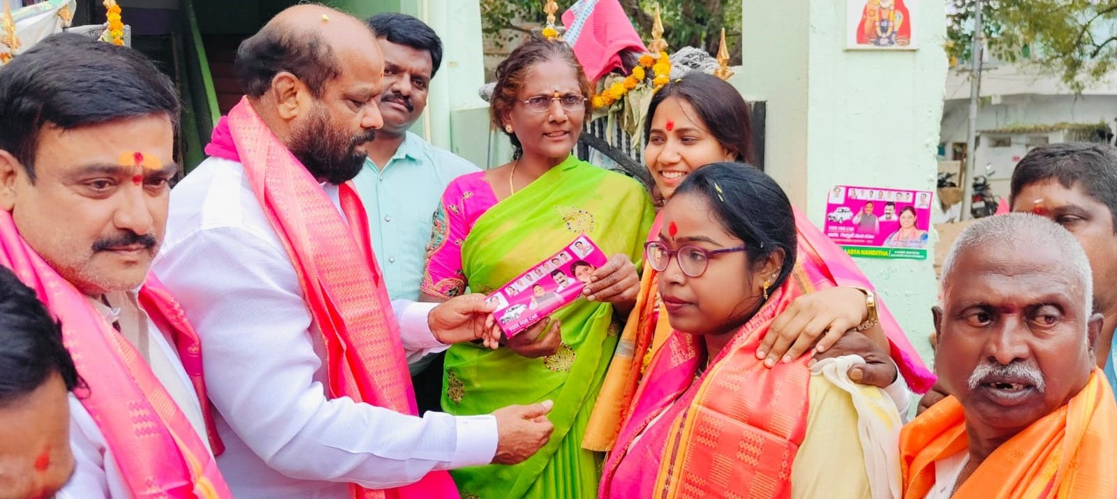 Brs Candidates Campaigning At Telangana