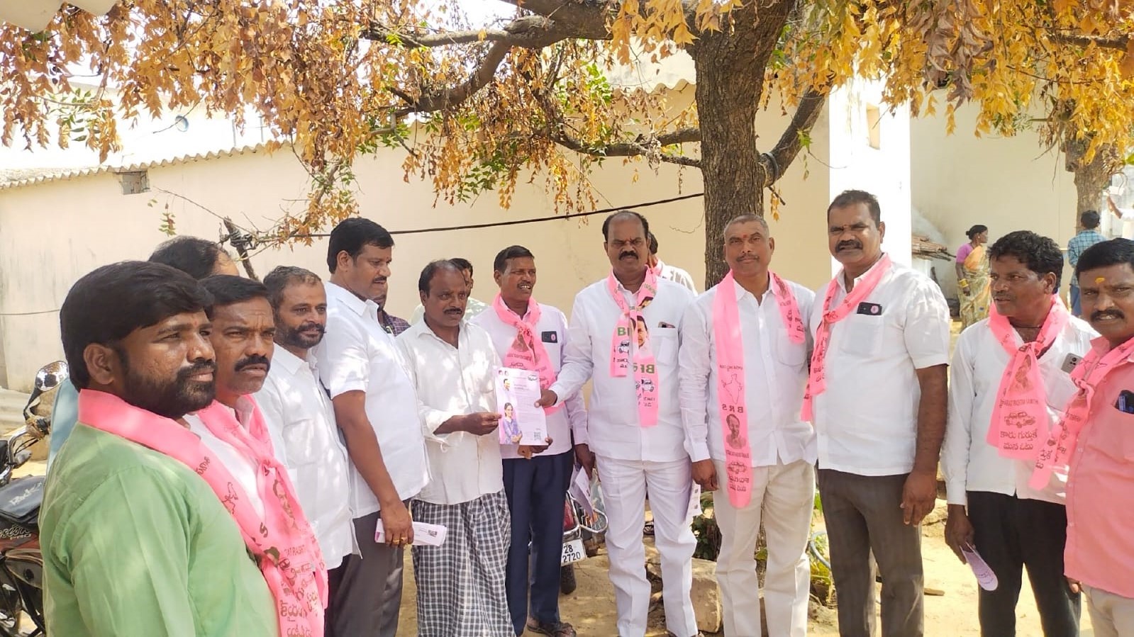 Brs Candidates Campaigning At Telangana