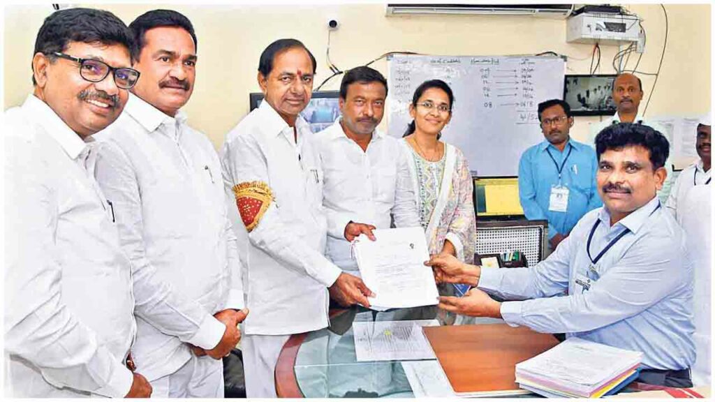 Brs Candidates Who Filed Nominations