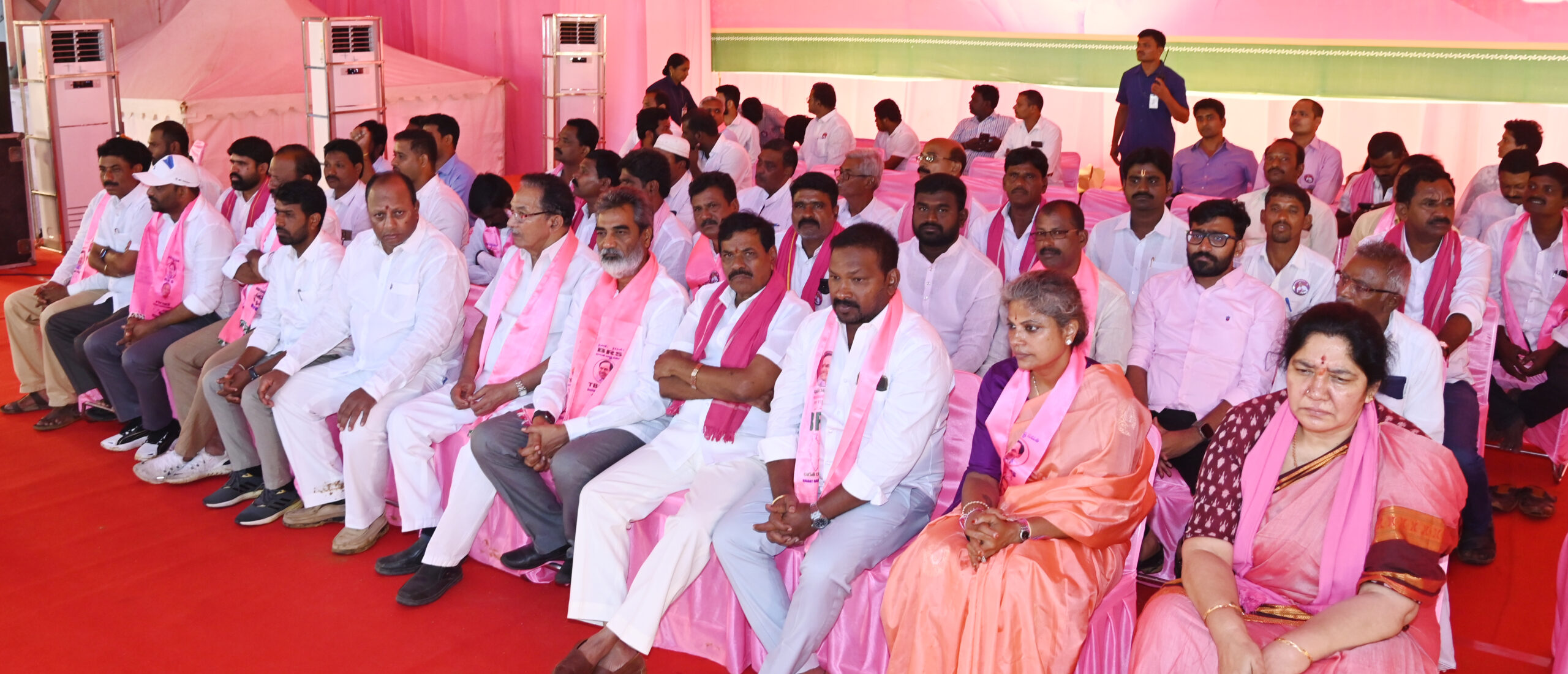 Brs Party President Kcr Participating In Praja Ashirvada Sabha At Bhoopalapally