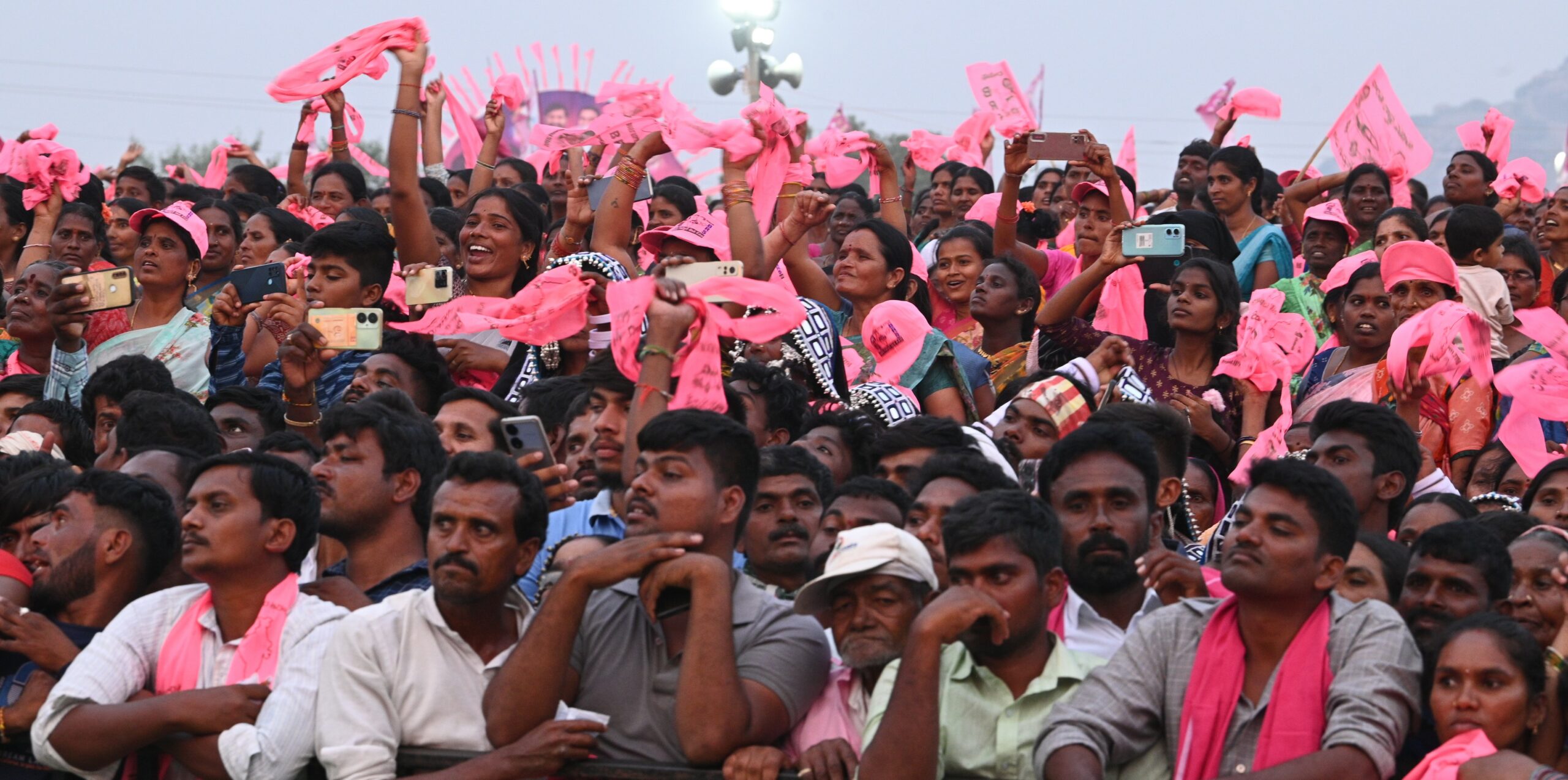 Brs Party President Kcr Participating In Praja Ashirvada Sabha At Devarakonda