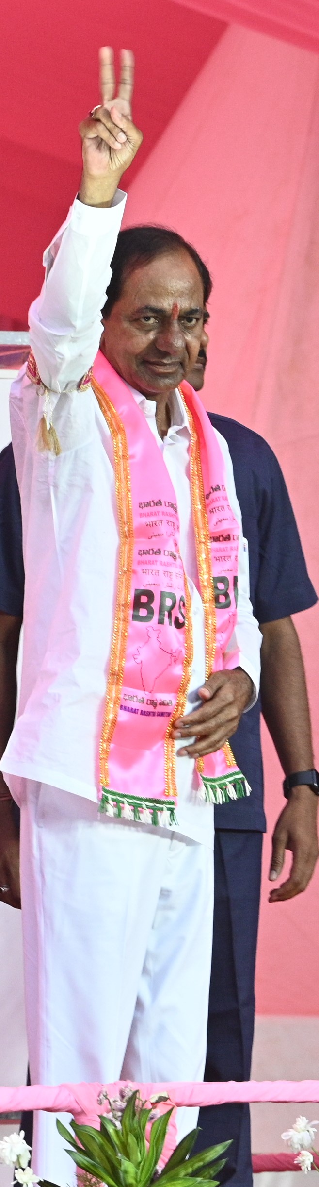 Brs Party President Kcr Participating In Praja Ashirvada Sabha At Devarakonda