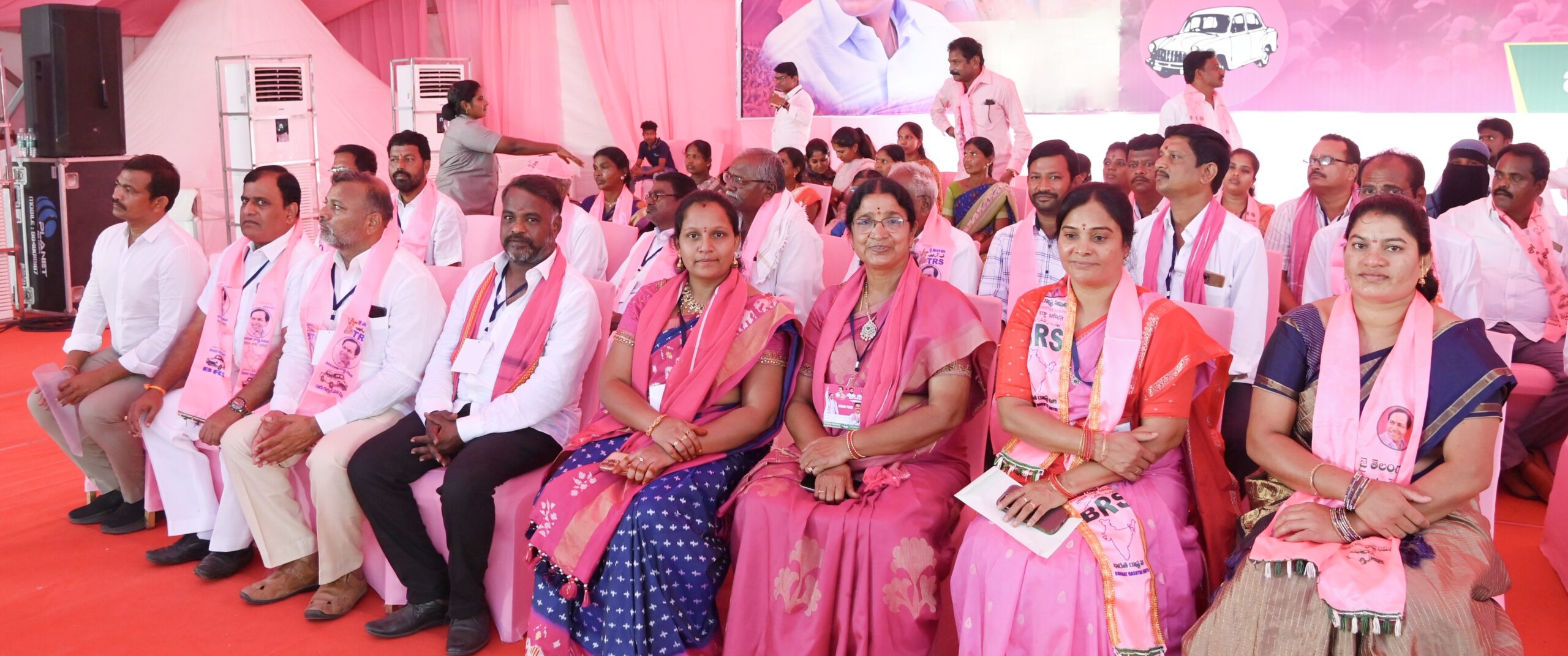Brs Party President Kcr Participating In Praja Ashirvada Sabha At Devarakonda