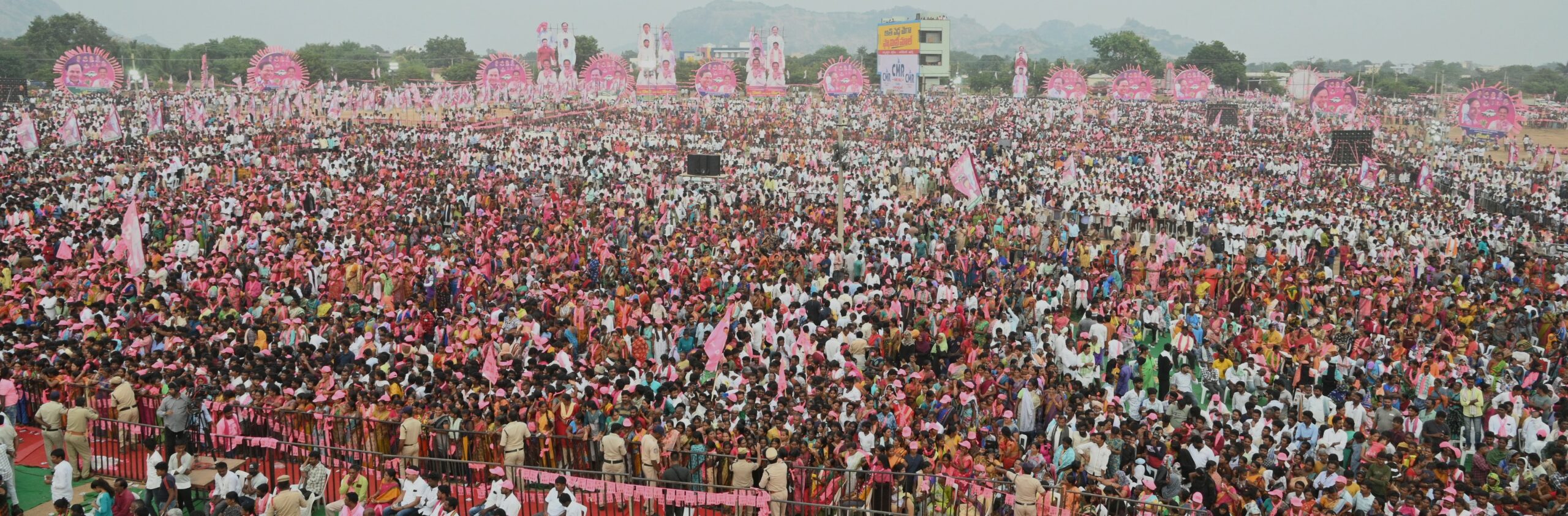 Brs Party President Kcr Participating In Praja Ashirvada Sabha At Devarakonda