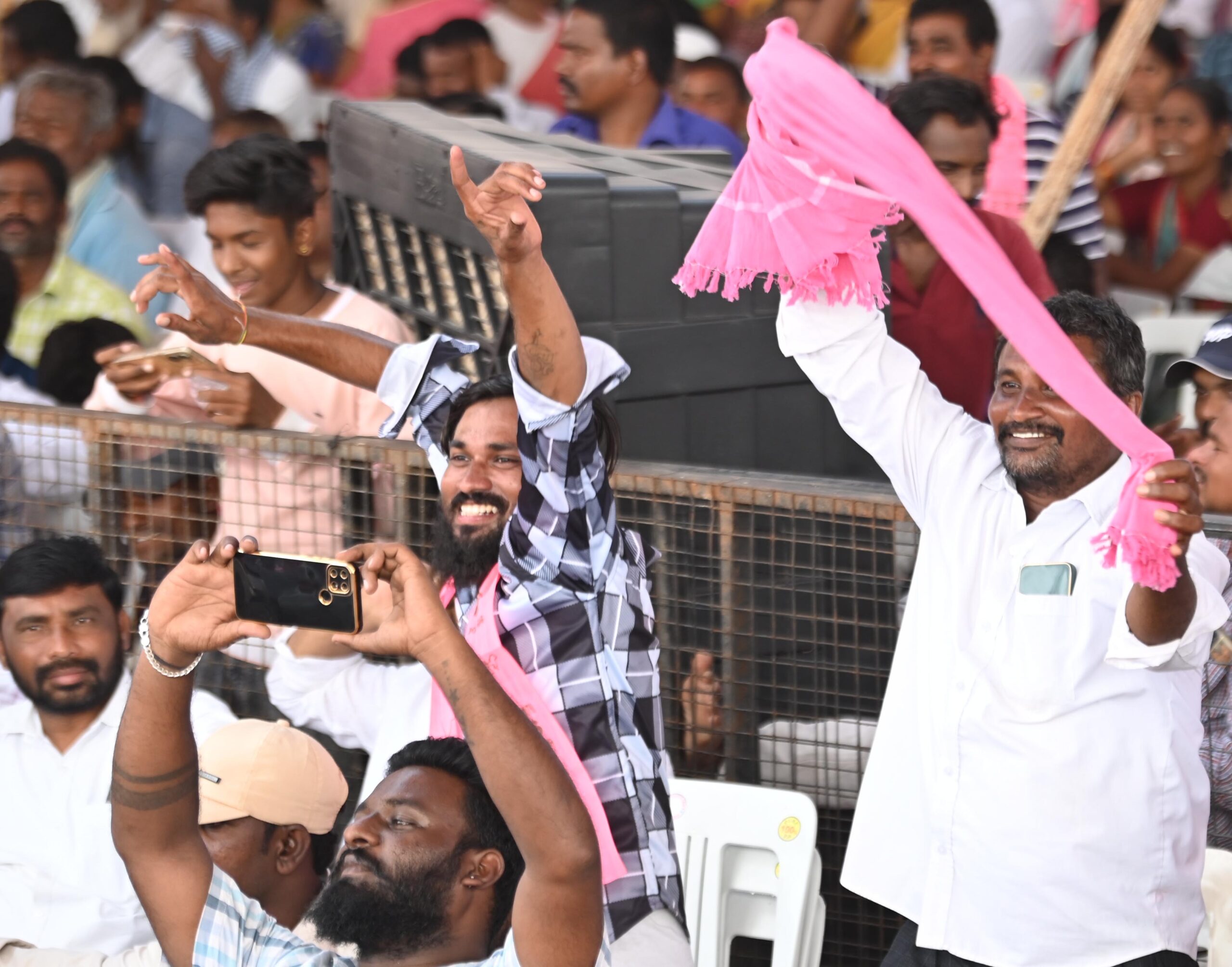 Brs Party President Kcr Participating In Praja Ashirvada Sabha At Huzurnagar