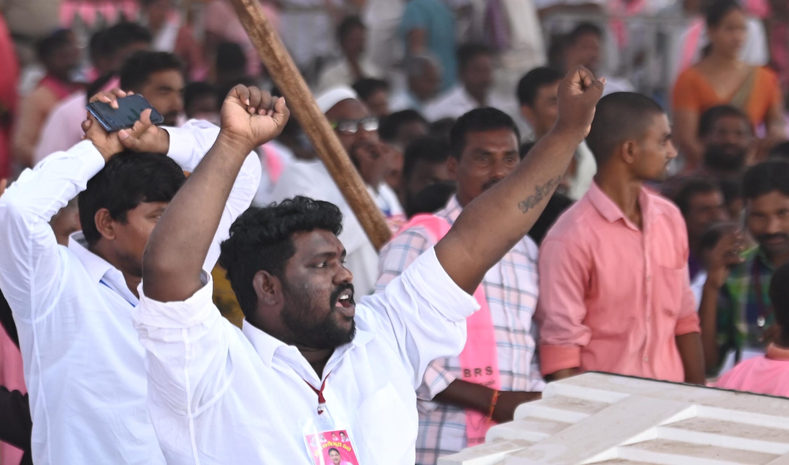 Brs Party President Kcr Participating In Praja Ashirvada Sabha At Huzurnagar