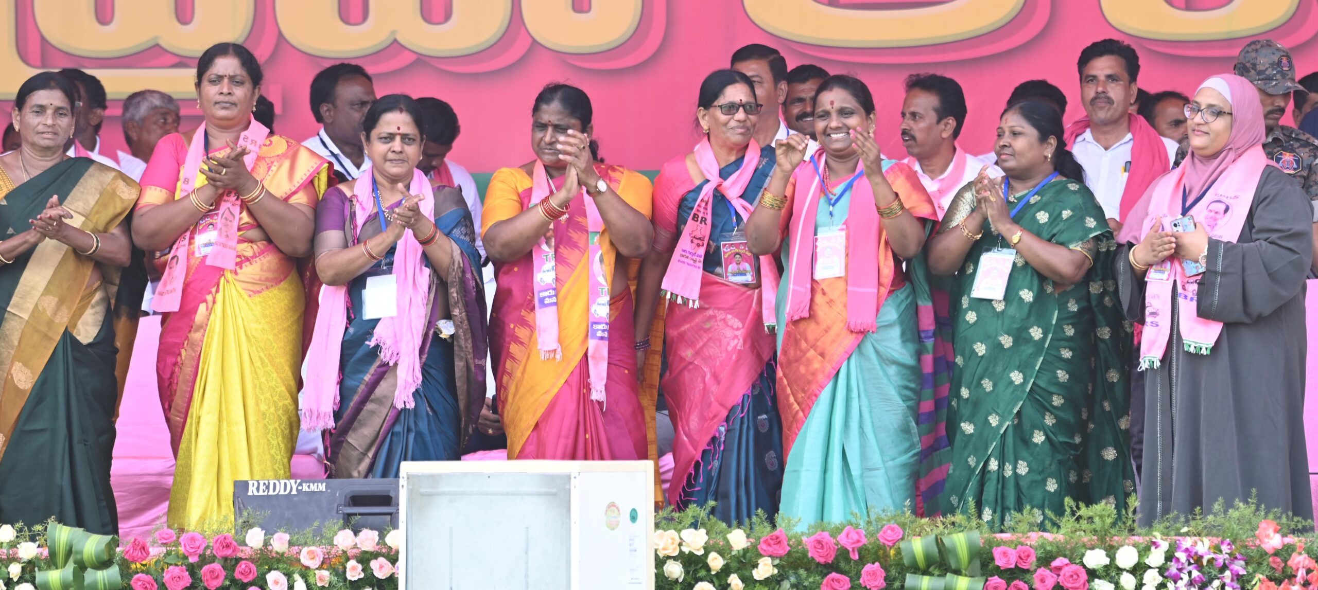 Brs Party President Kcr Participating In Praja Ashirvada Sabha At Huzurnagar
