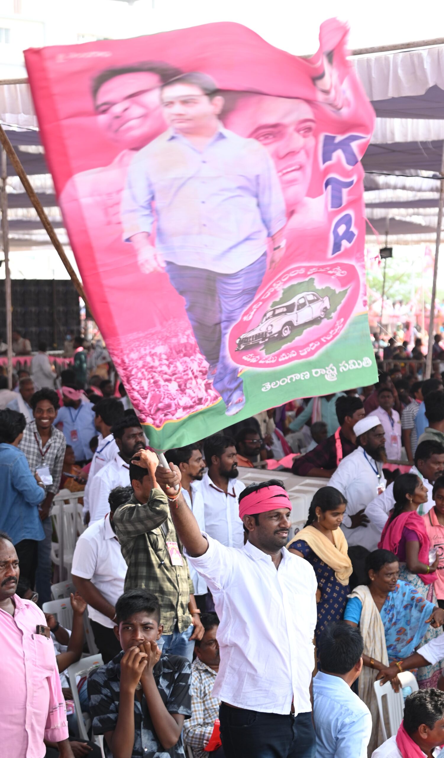 Brs Party President Kcr Participating In Praja Ashirvada Sabha At Huzurnagar
