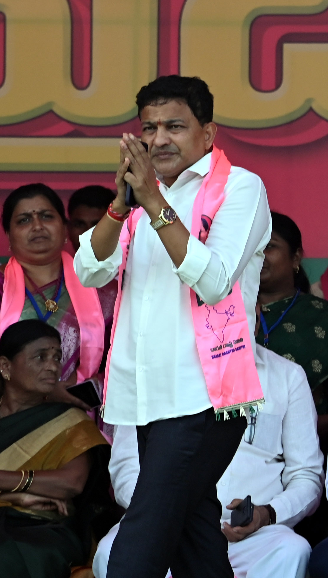 Brs Party President Kcr Participating In Praja Ashirvada Sabha At Huzurnagar