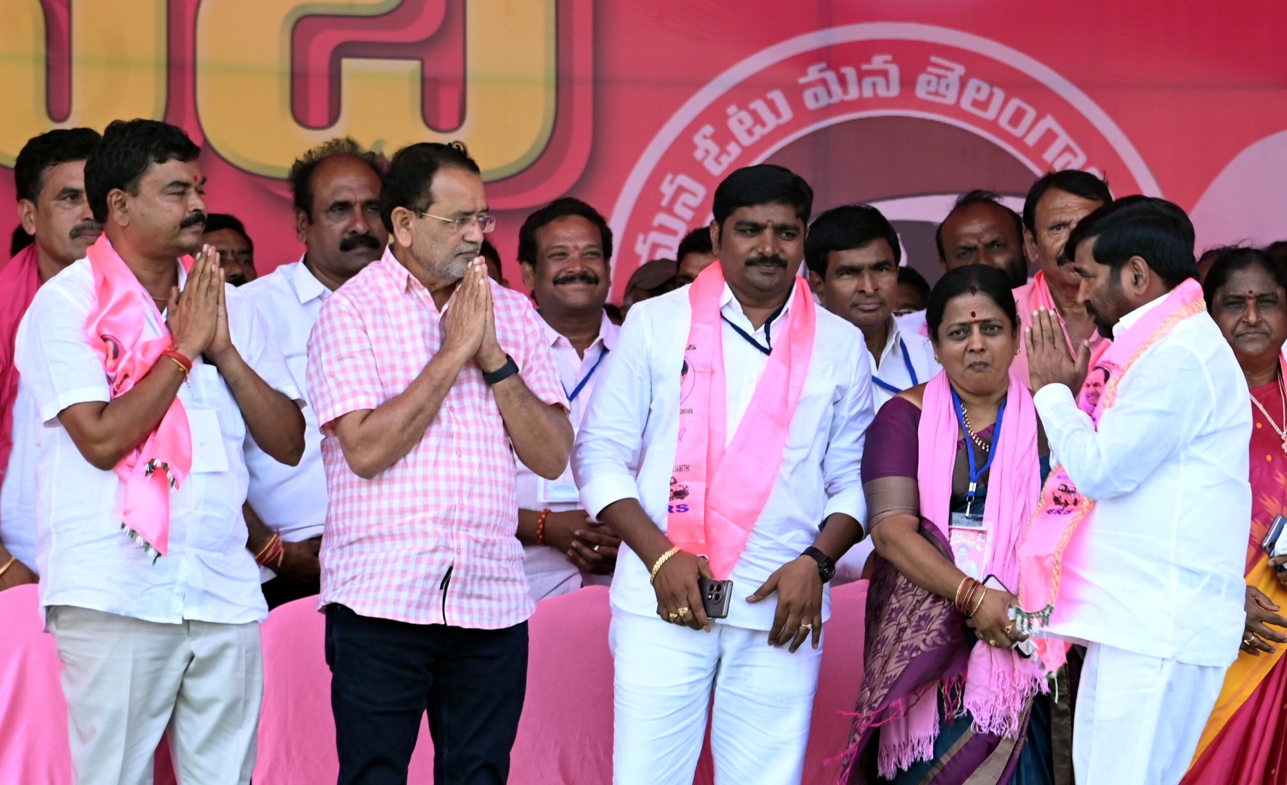 Brs Party President Kcr Participating In Praja Ashirvada Sabha At Huzurnagar