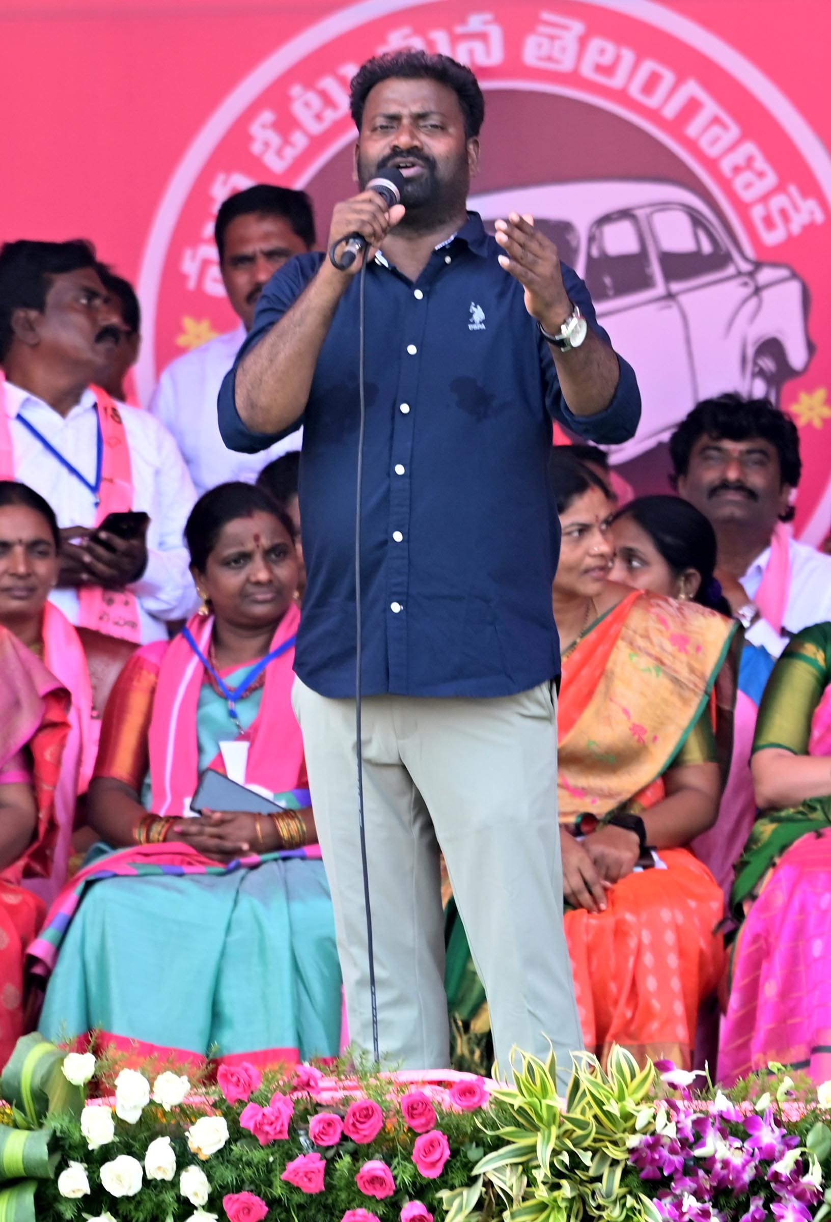 Brs Party President Kcr Participating In Praja Ashirvada Sabha At Huzurnagar