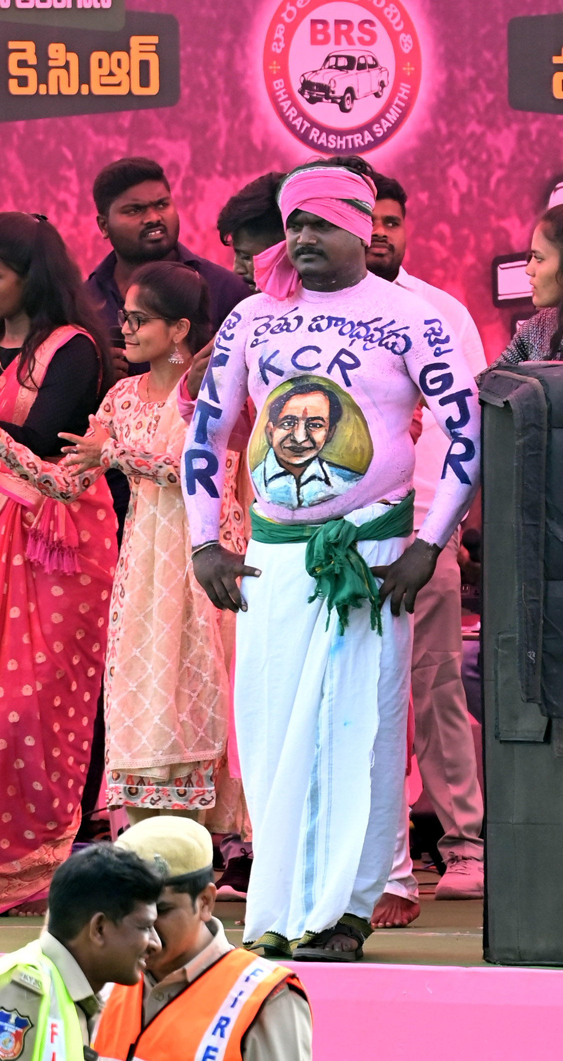 Brs Party President Kcr Participating In Praja Ashirvada Sabha At Huzurnagar