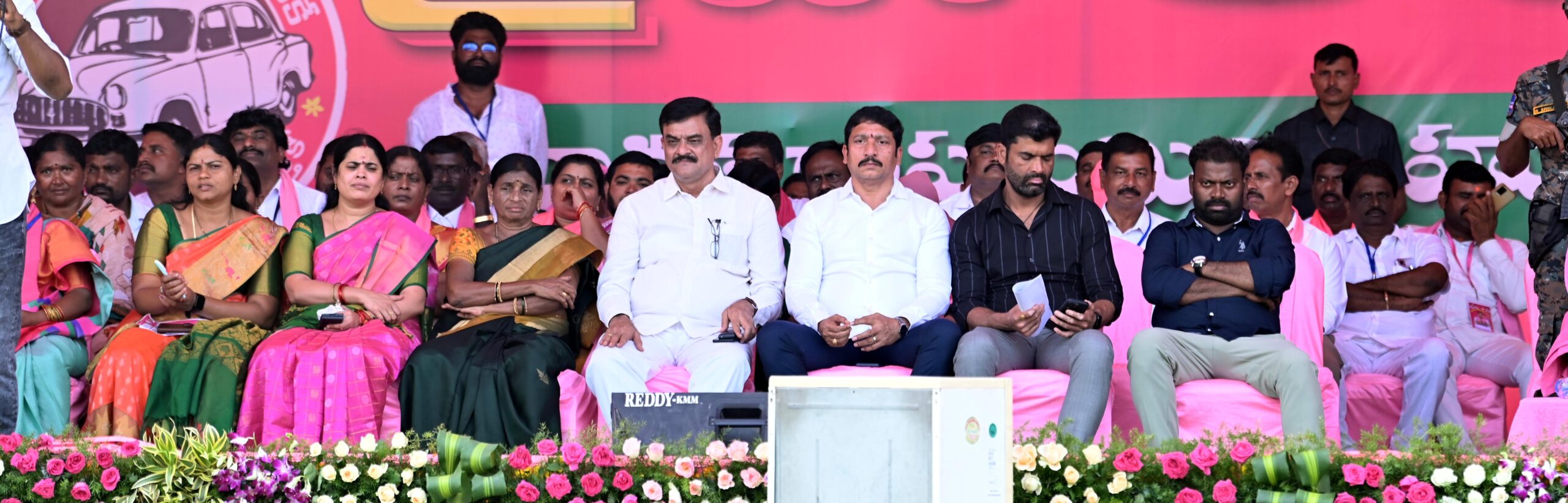 Brs Party President Kcr Participating In Praja Ashirvada Sabha At Huzurnagar