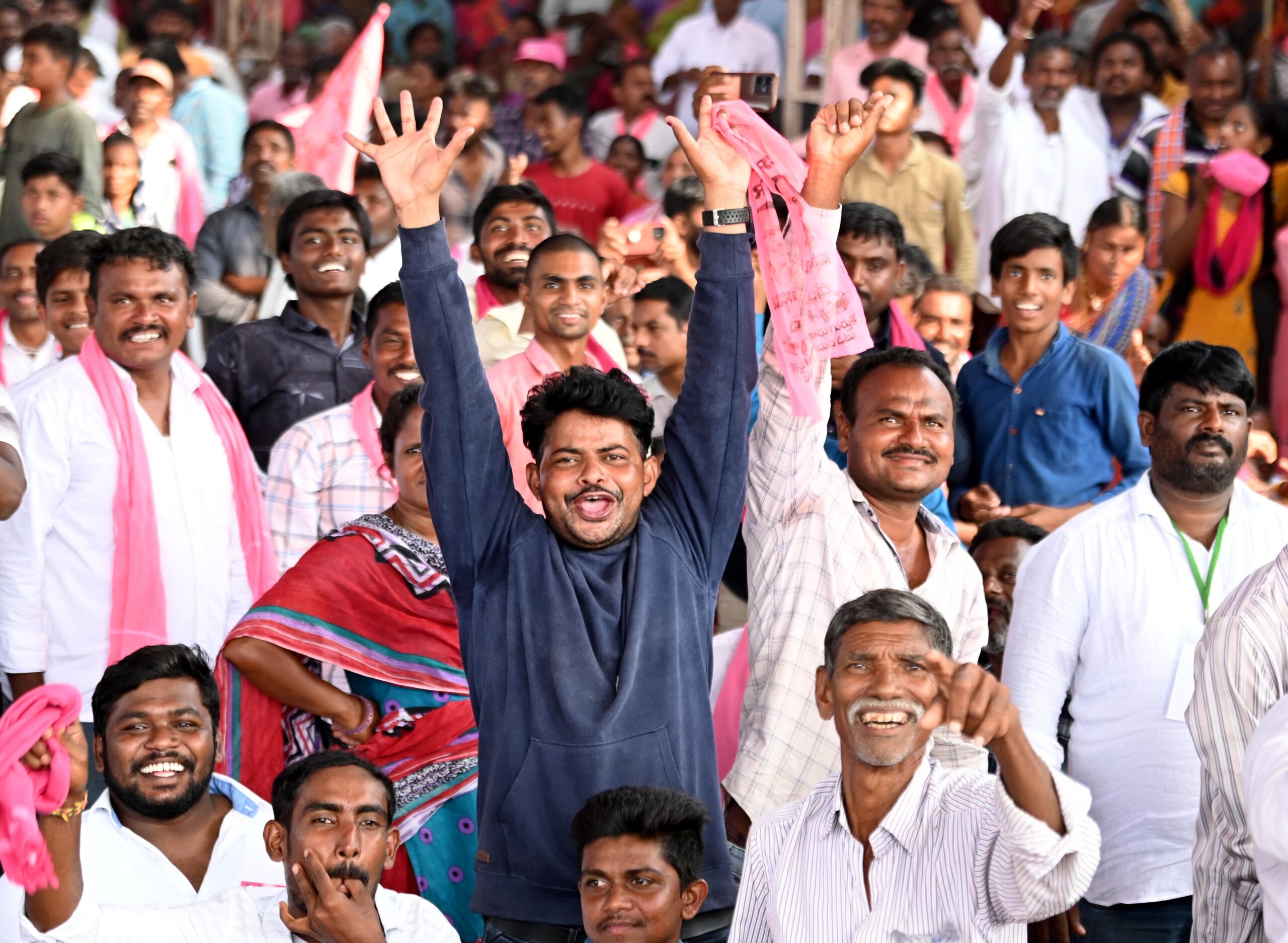 Brs Party President Kcr Participating In Praja Ashirvada Sabha At Huzurnagar