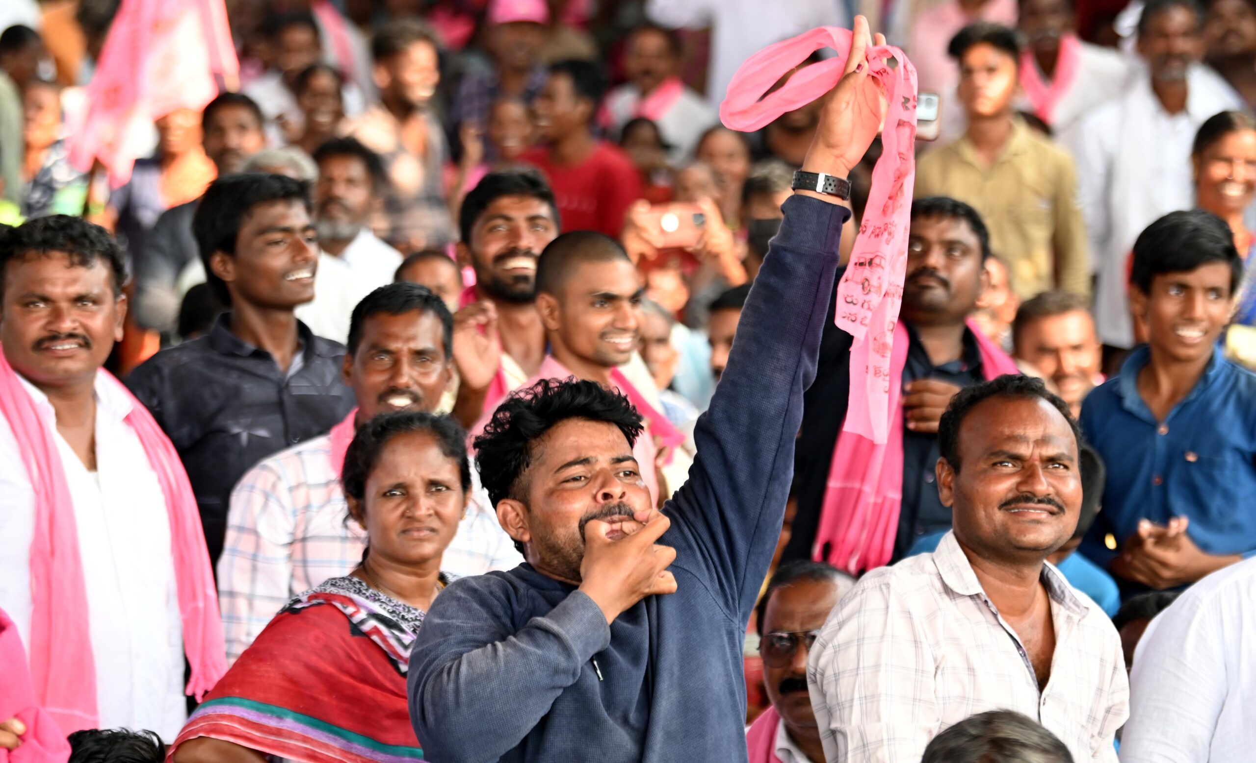 Brs Party President Kcr Participating In Praja Ashirvada Sabha At Huzurnagar