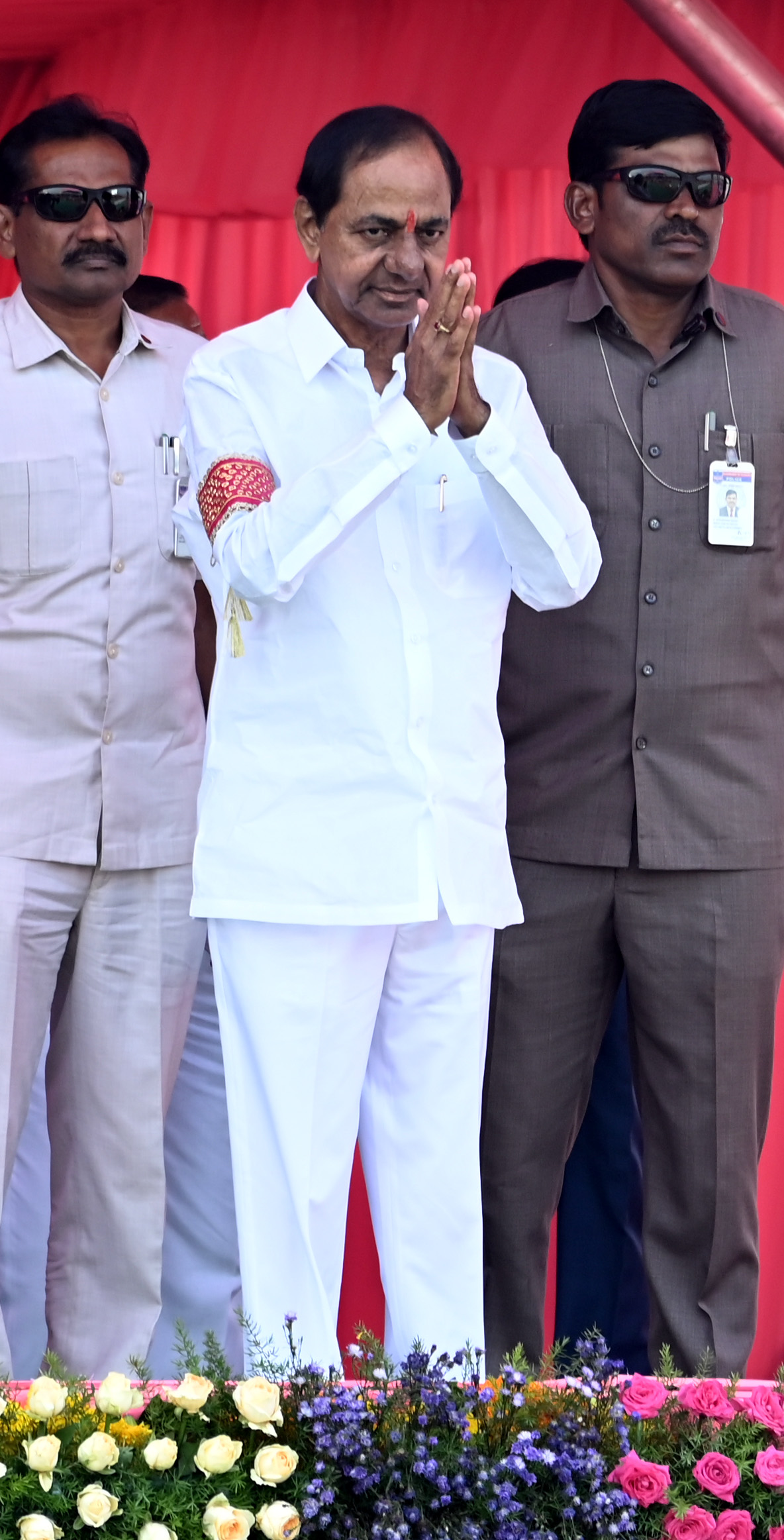 Brs Party President Kcr Participating In Praja Ashirvada Sabha At Huzurnagar