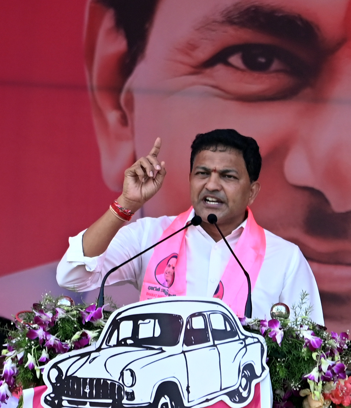 Brs Party President Kcr Participating In Praja Ashirvada Sabha At Huzurnagar