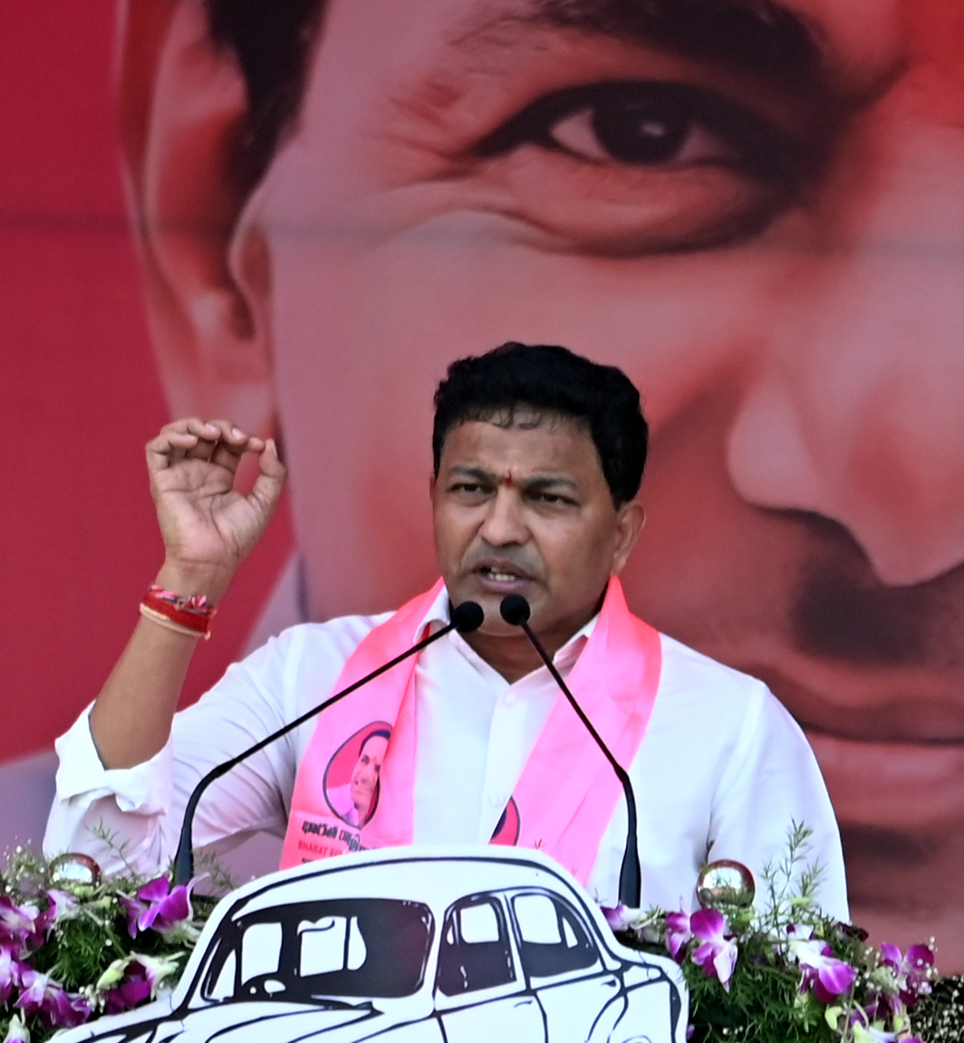 Brs Party President Kcr Participating In Praja Ashirvada Sabha At Huzurnagar