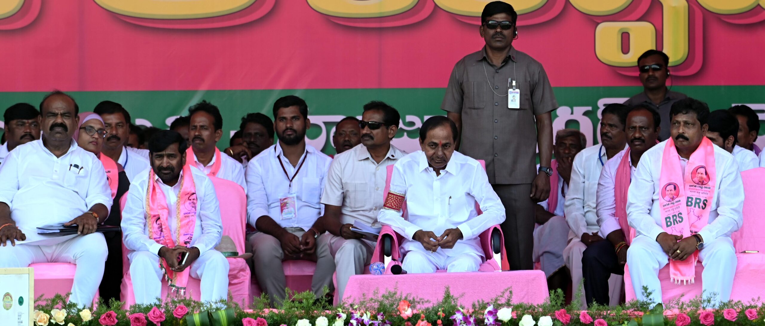 Brs Party President Kcr Participating In Praja Ashirvada Sabha At Huzurnagar
