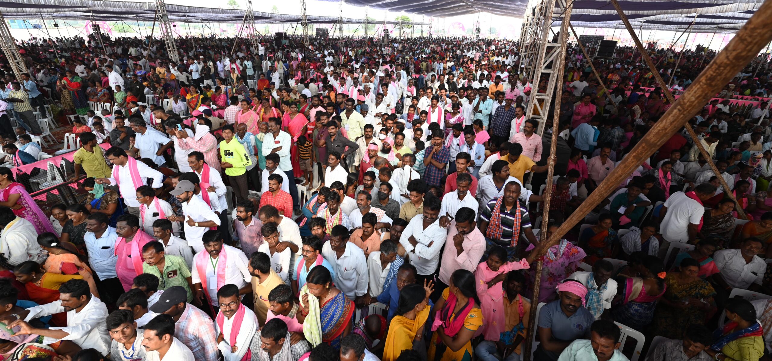 Brs Party President Kcr Participating In Praja Ashirvada Sabha At Huzurnagar