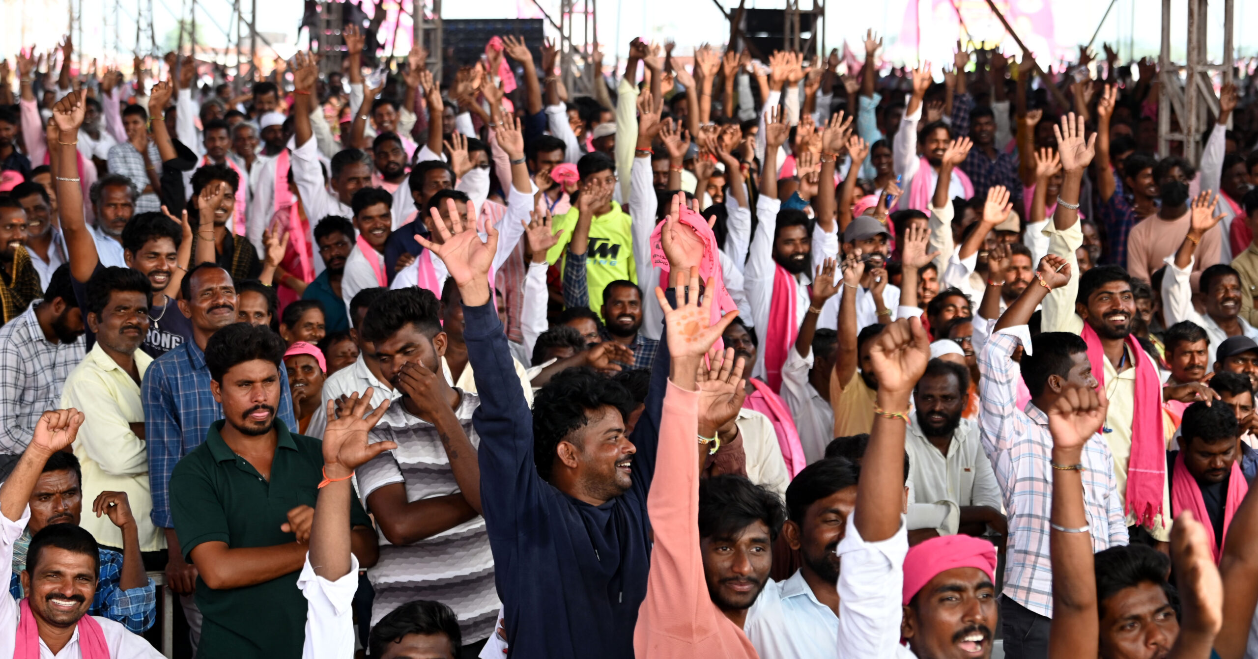 Brs Party President Kcr Participating In Praja Ashirvada Sabha At Huzurnagar