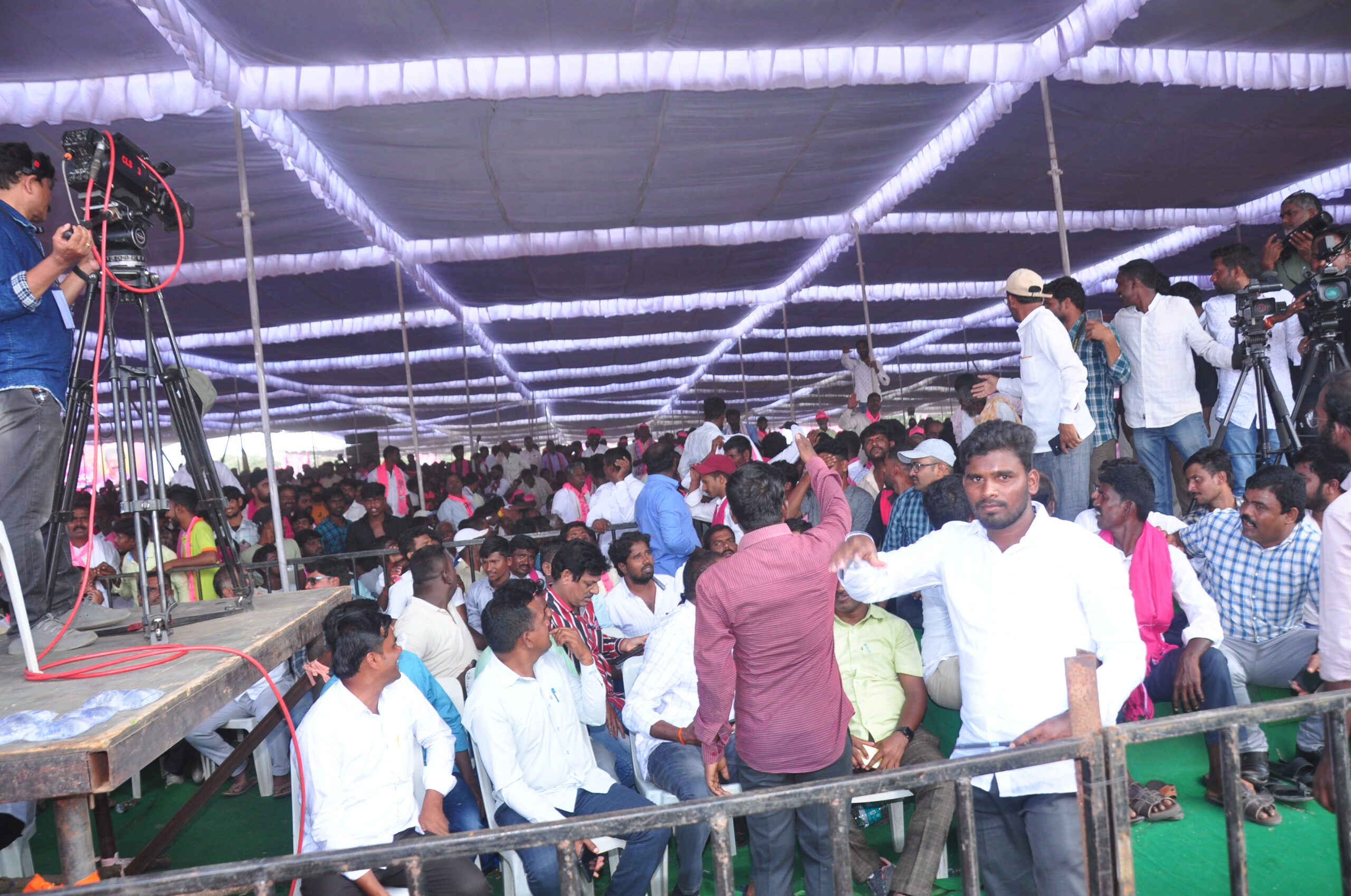 Brs Party President Kcr Participating In Praja Ashirvada Sabha At Kodangal