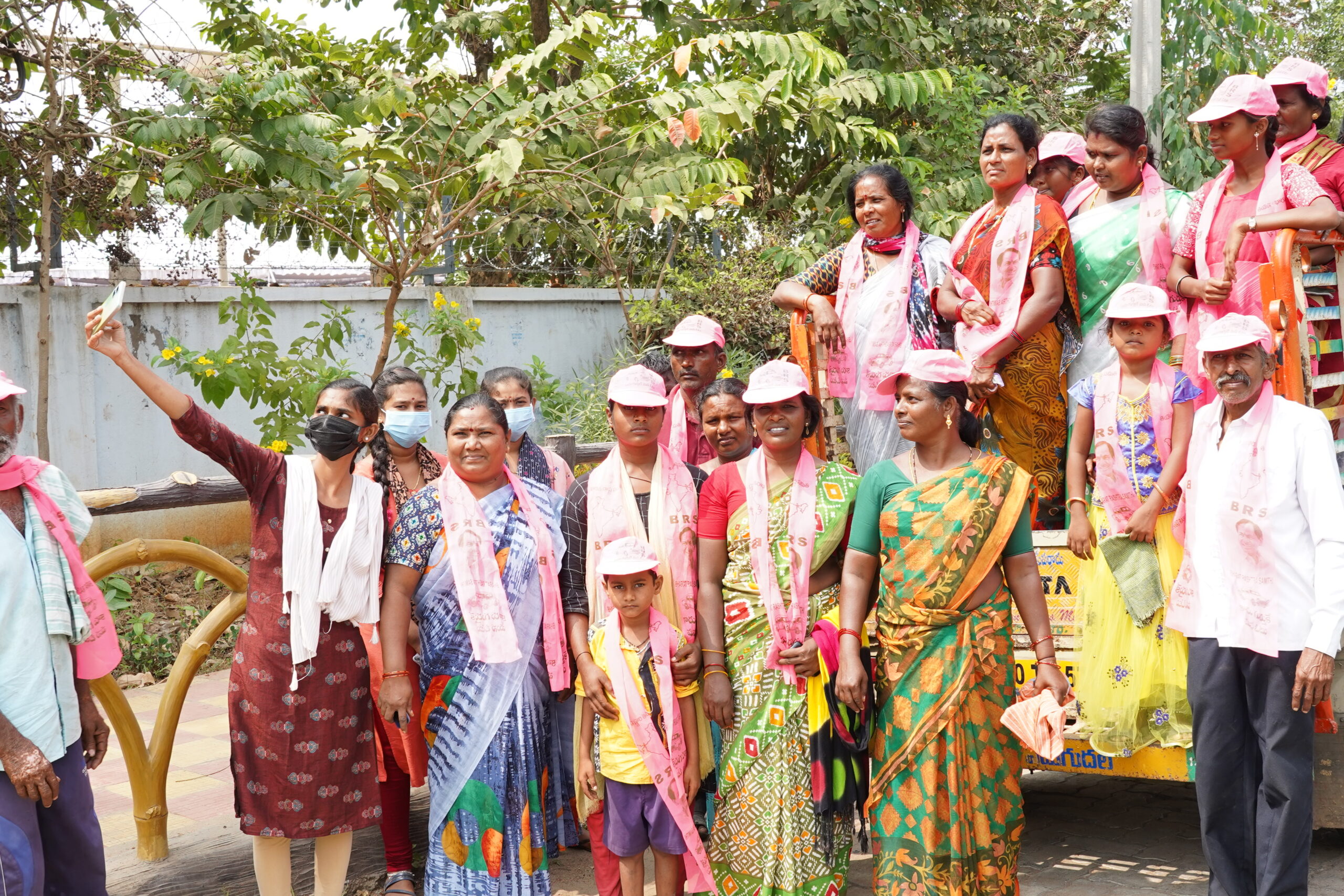 Brs Party President Kcr Participating In Praja Ashirvada Sabha At Kothagudem