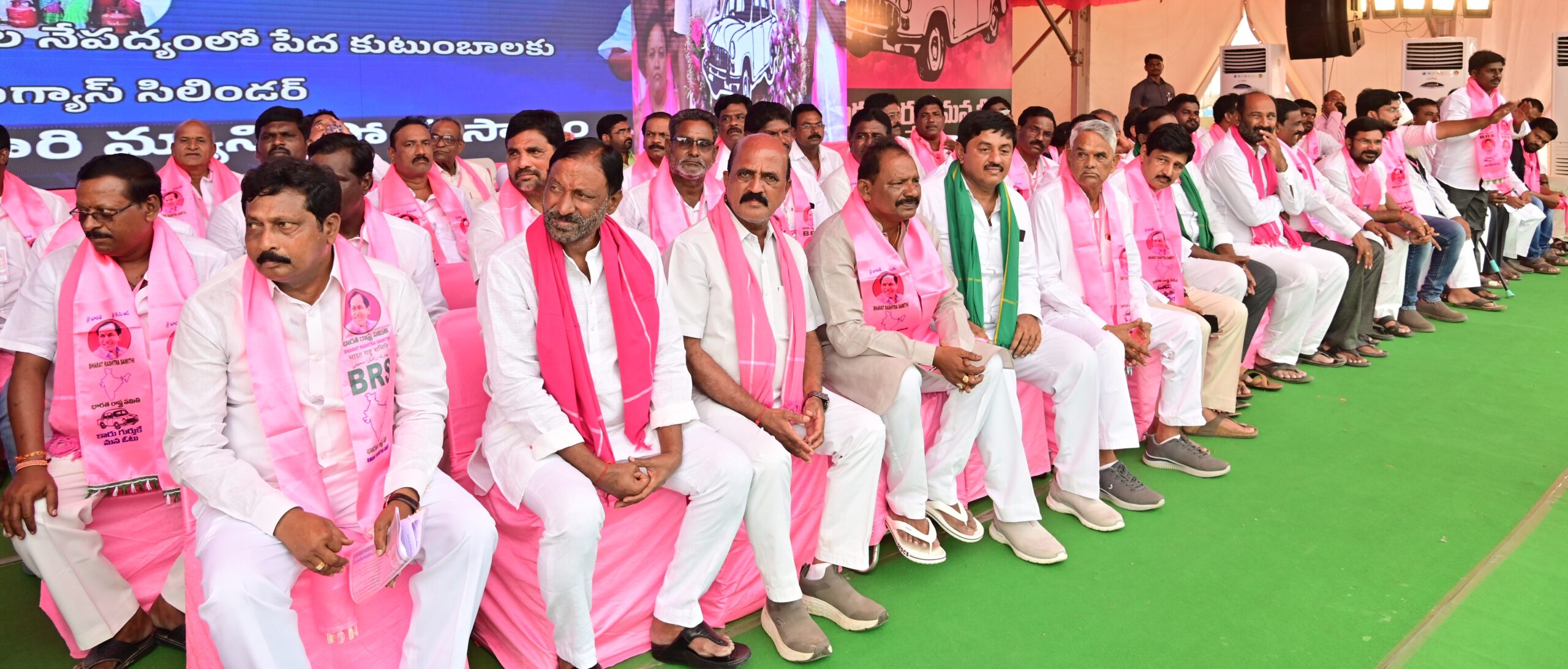 Brs Party President Kcr Participating In Praja Ashirvada Sabha At Miryalaguda