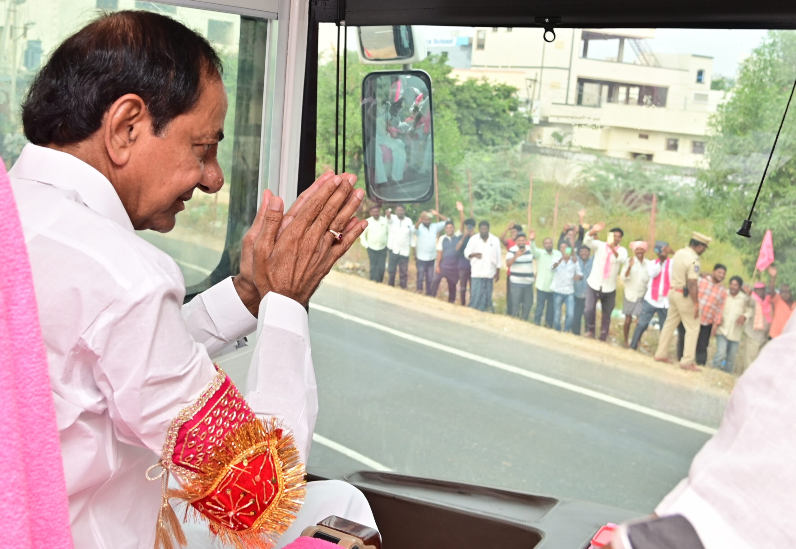 Brs Party President Kcr Participating In Praja Ashirvada Sabha At Miryalaguda