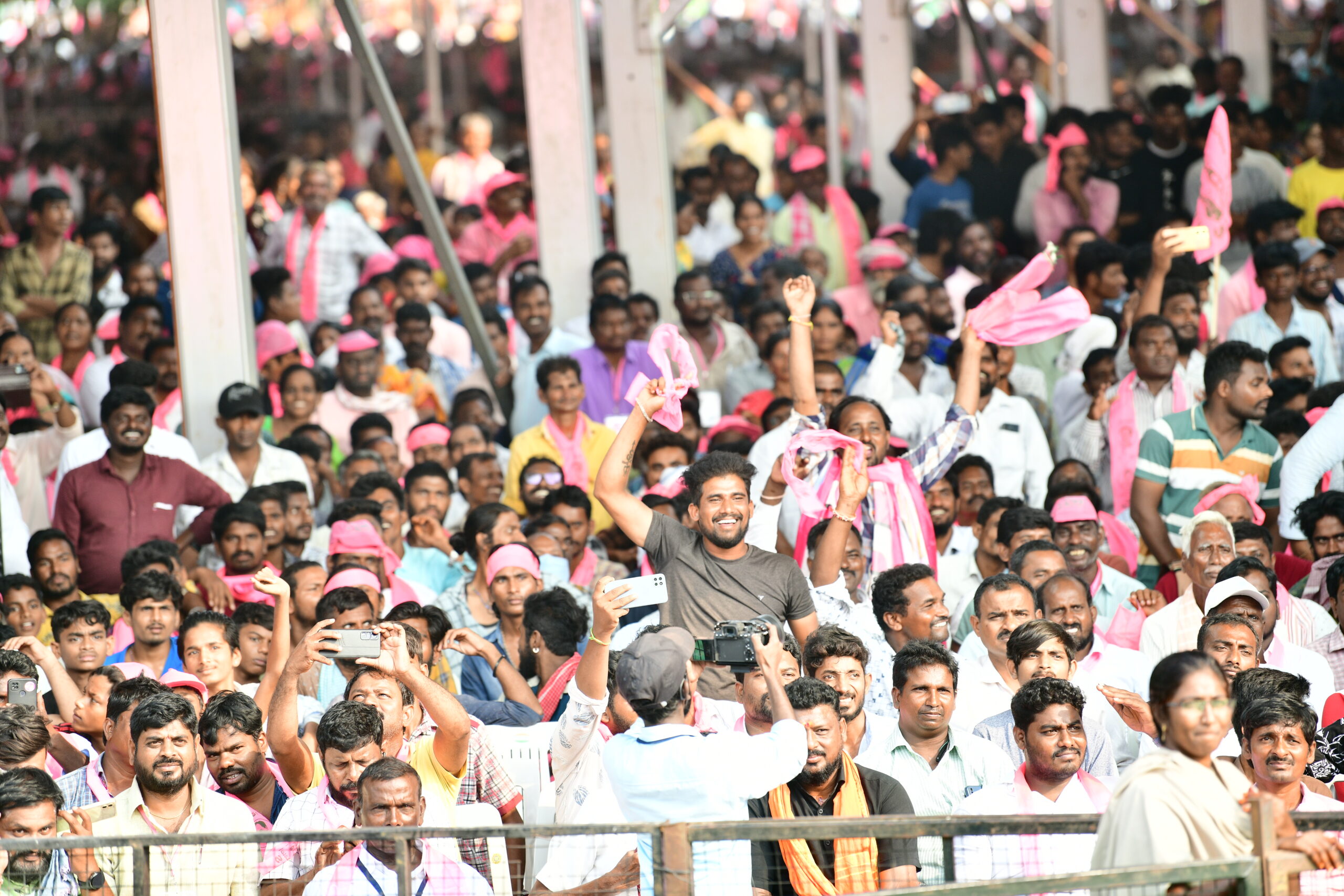 Brs Party President Kcr Participating In Praja Ashirvada Sabha At Miryalaguda