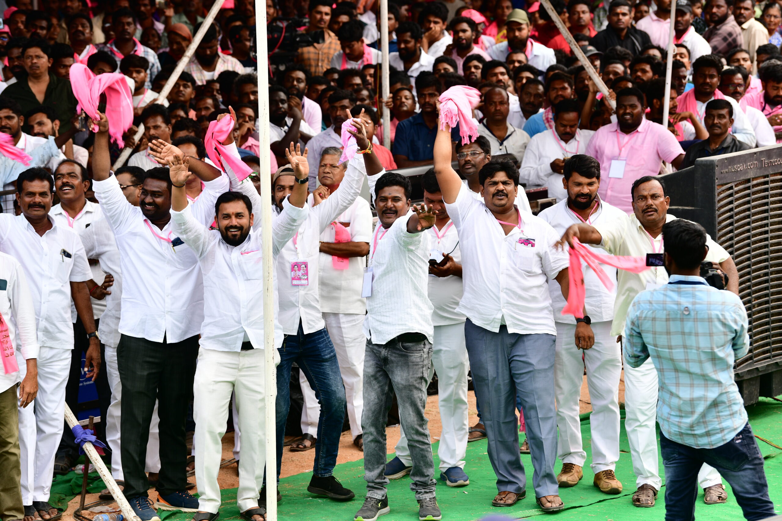 Brs Party President Kcr Participating In Praja Ashirvada Sabha At Miryalaguda