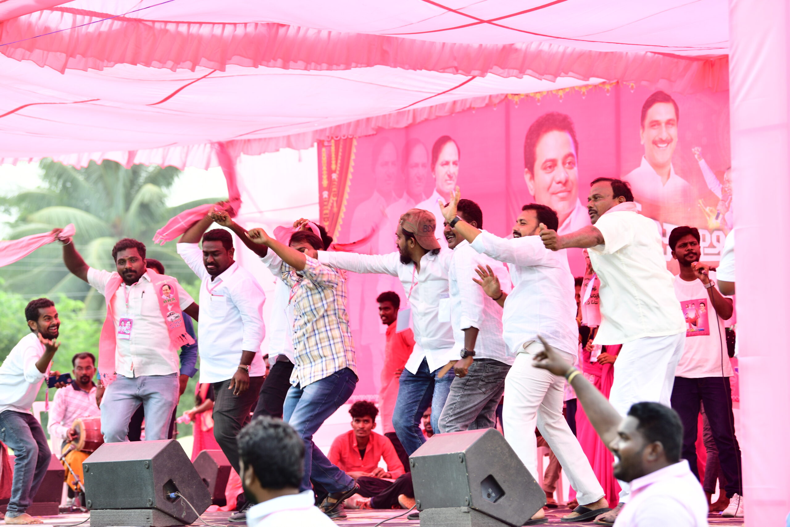 Brs Party President Kcr Participating In Praja Ashirvada Sabha At Miryalaguda