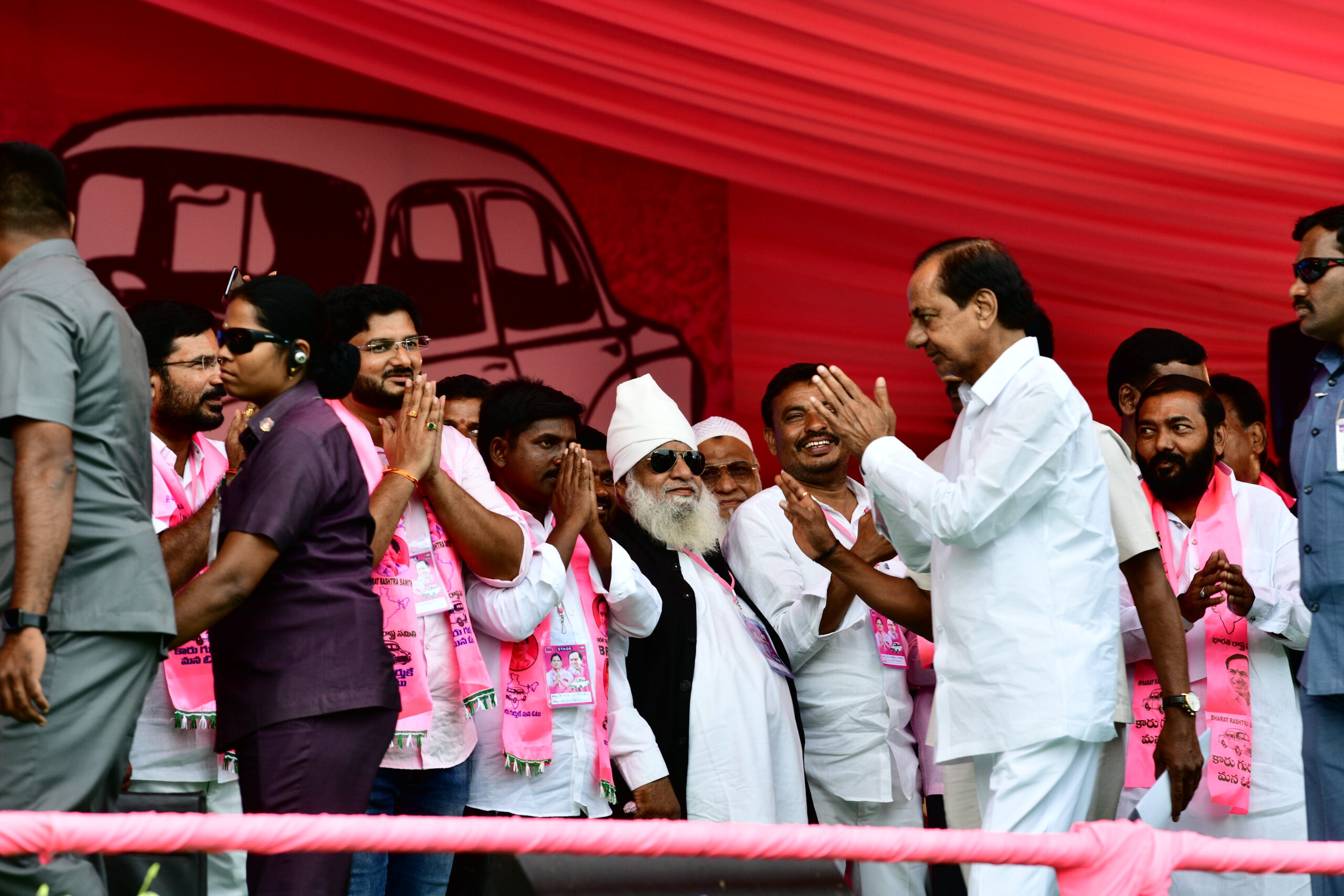 Brs Party President Kcr Participating In Praja Ashirvada Sabha At Miryalaguda