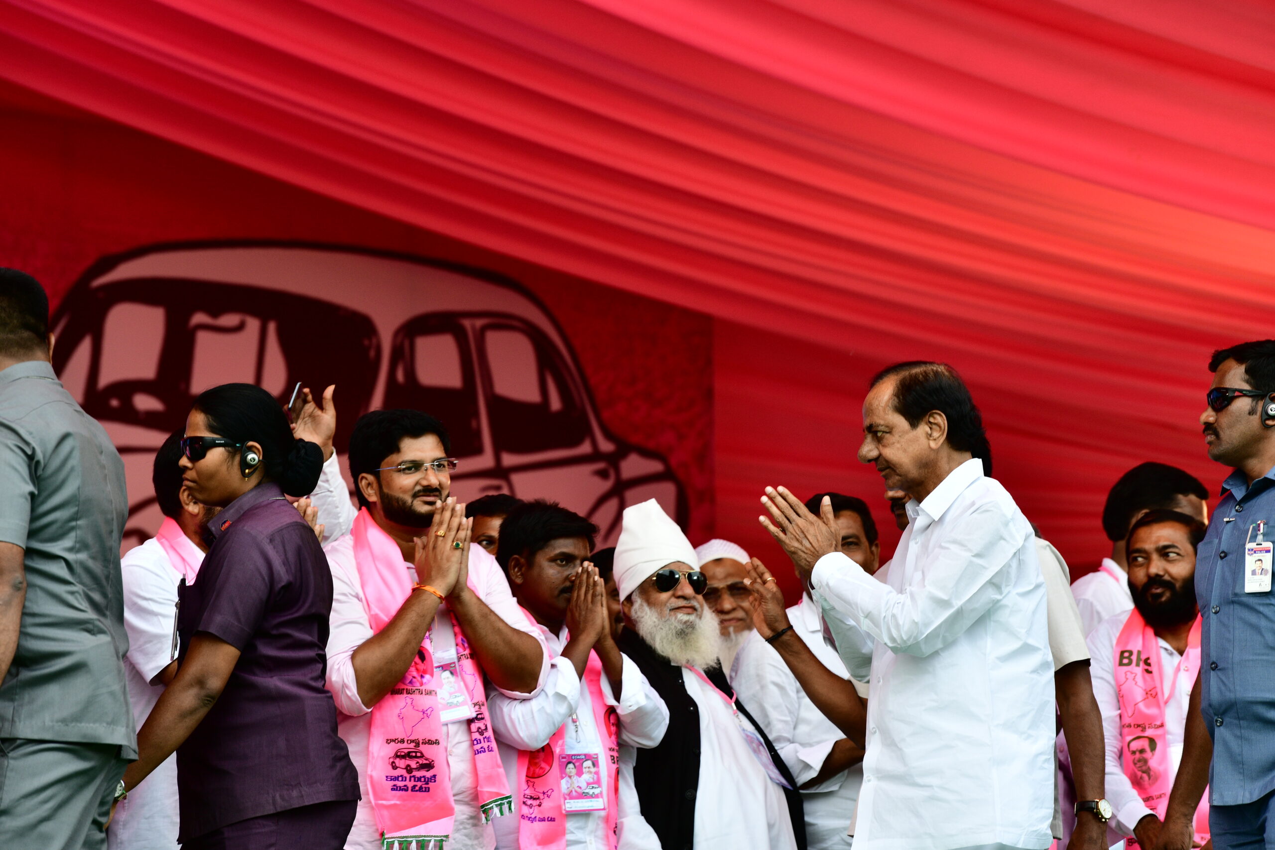 Brs Party President Kcr Participating In Praja Ashirvada Sabha At Miryalaguda