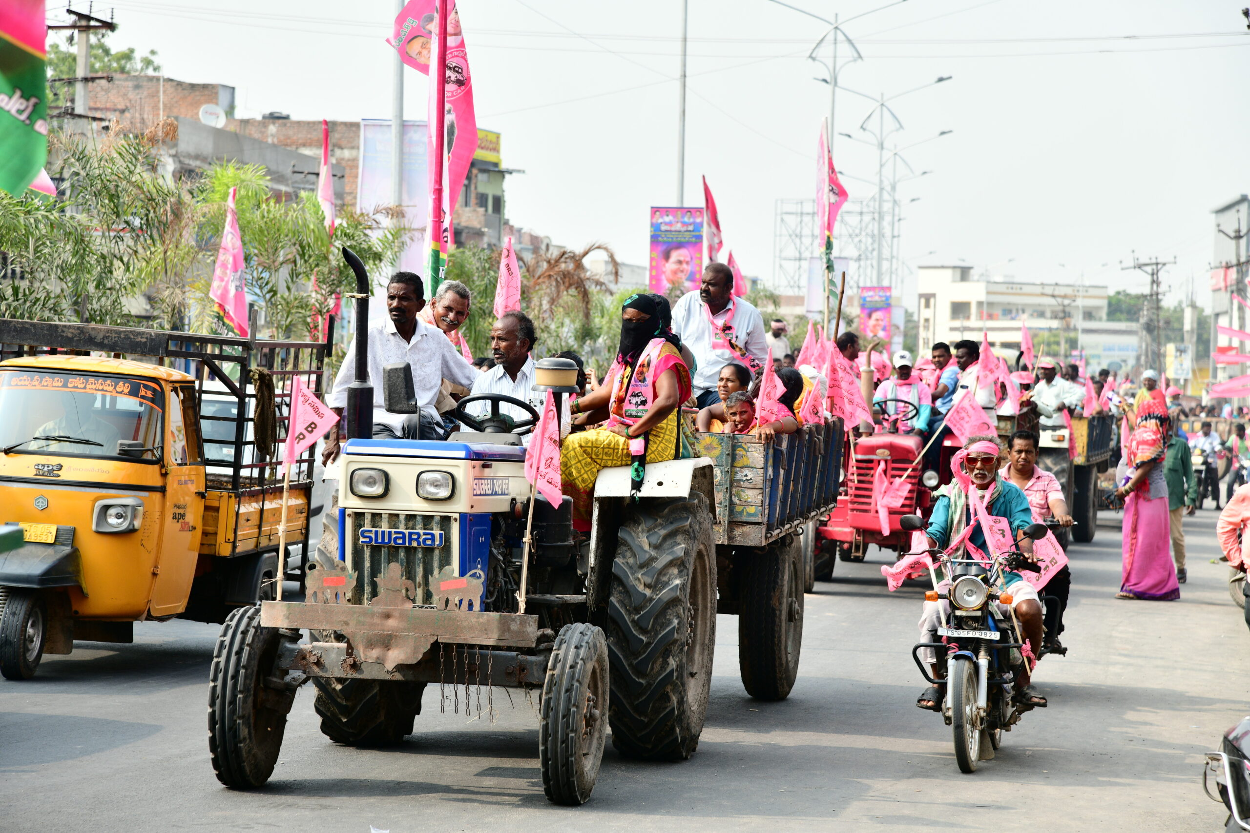 Brs Party President Kcr Participating In Praja Ashirvada Sabha At Miryalaguda