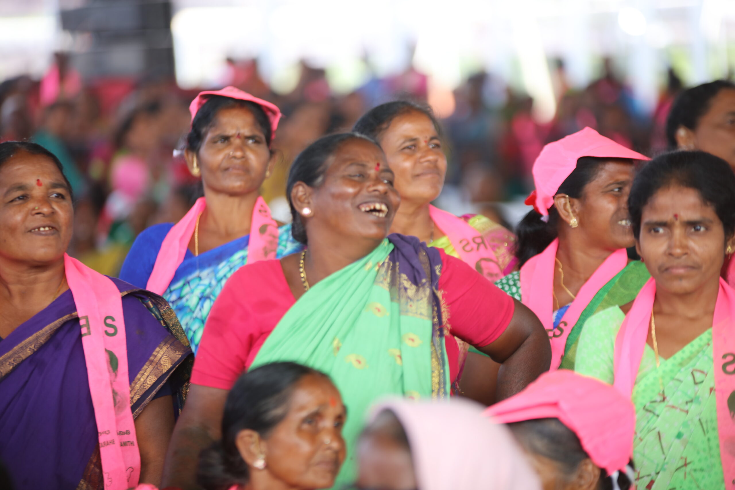 Brs Party President Kcr Participating In Praja Ashirvada Sabha At Nirmal