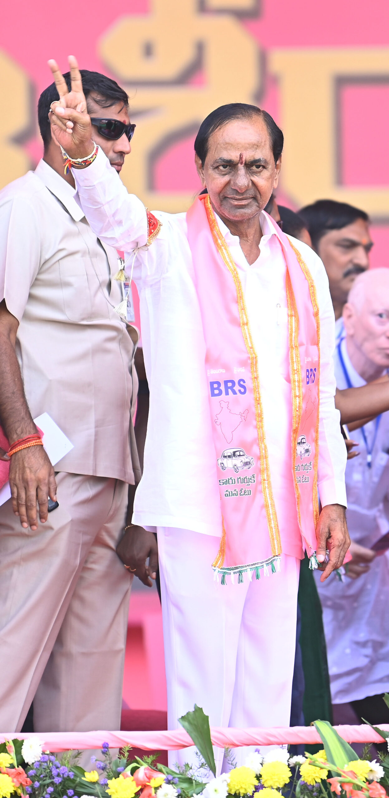 Brs Party President Kcr Participating In Praja Ashirvada Sabha At Nizamabad (urban) (64)