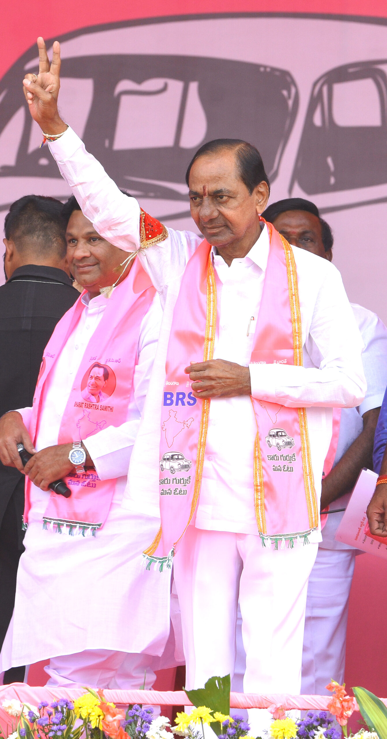 Brs Party President Kcr Participating In Praja Ashirvada Sabha At Nizamabad (urban) (67)