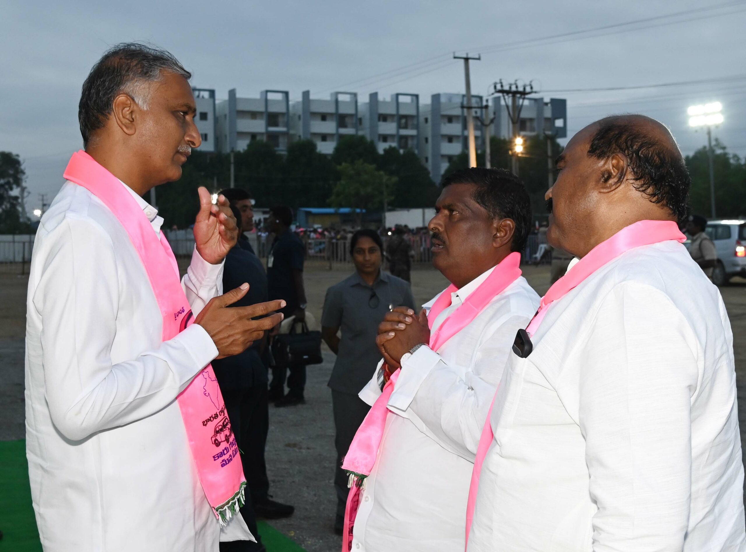 Brs Party President Kcr Participating In Praja Ashirvada Sabha At Patancheru