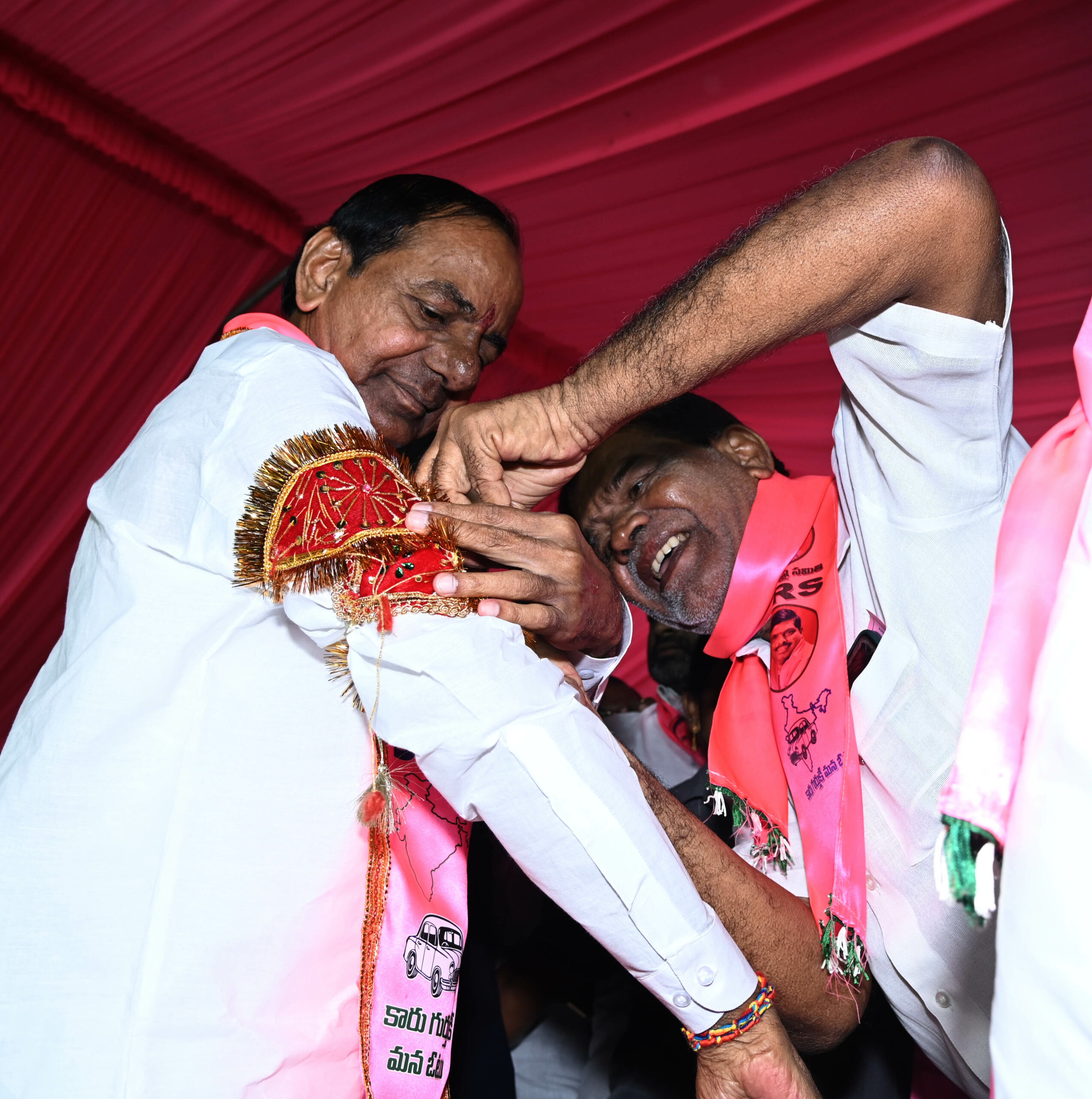 Brs Party President Kcr Participating In Praja Ashirvada Sabha At Patancheru