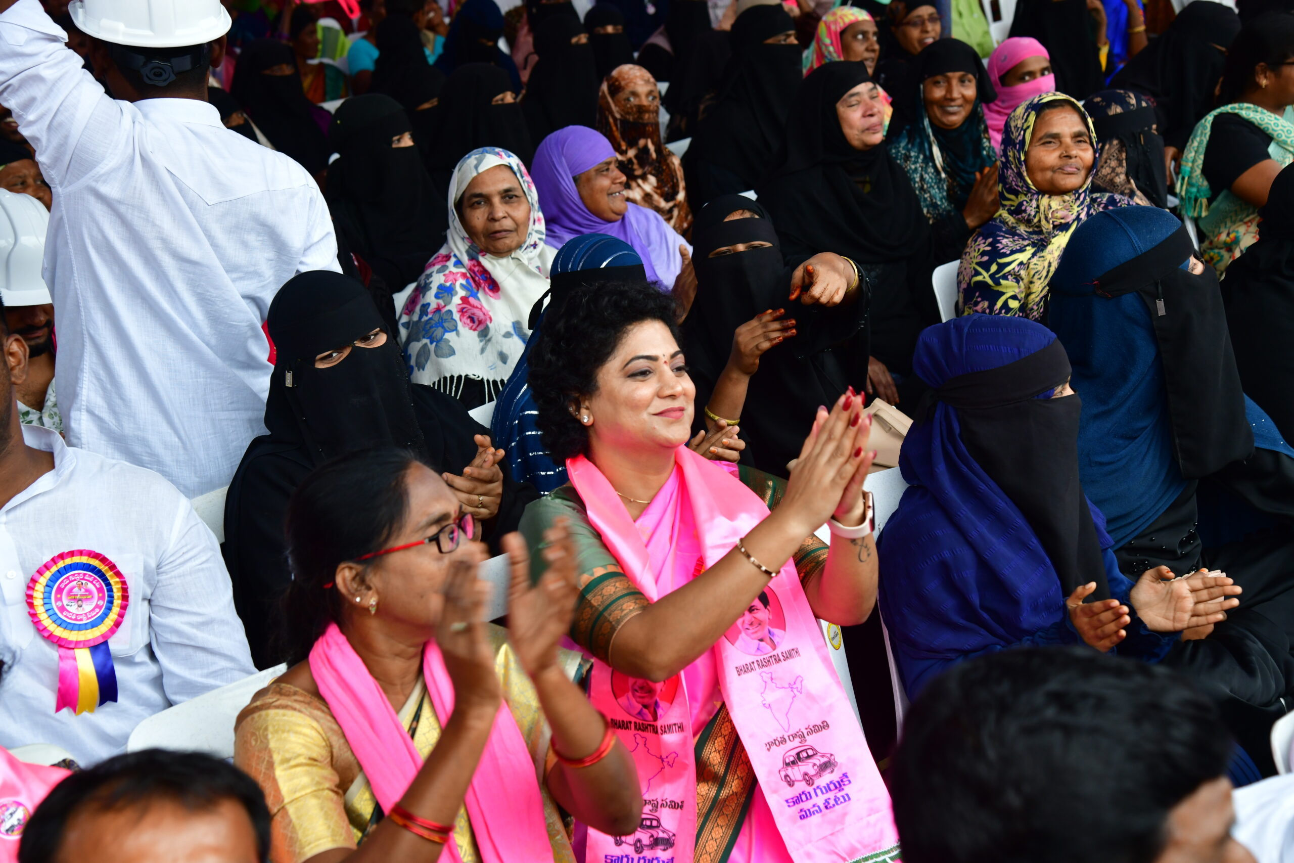 Brs Party President Kcr Participating In Praja Ashirvada Sabha At Ramagundam