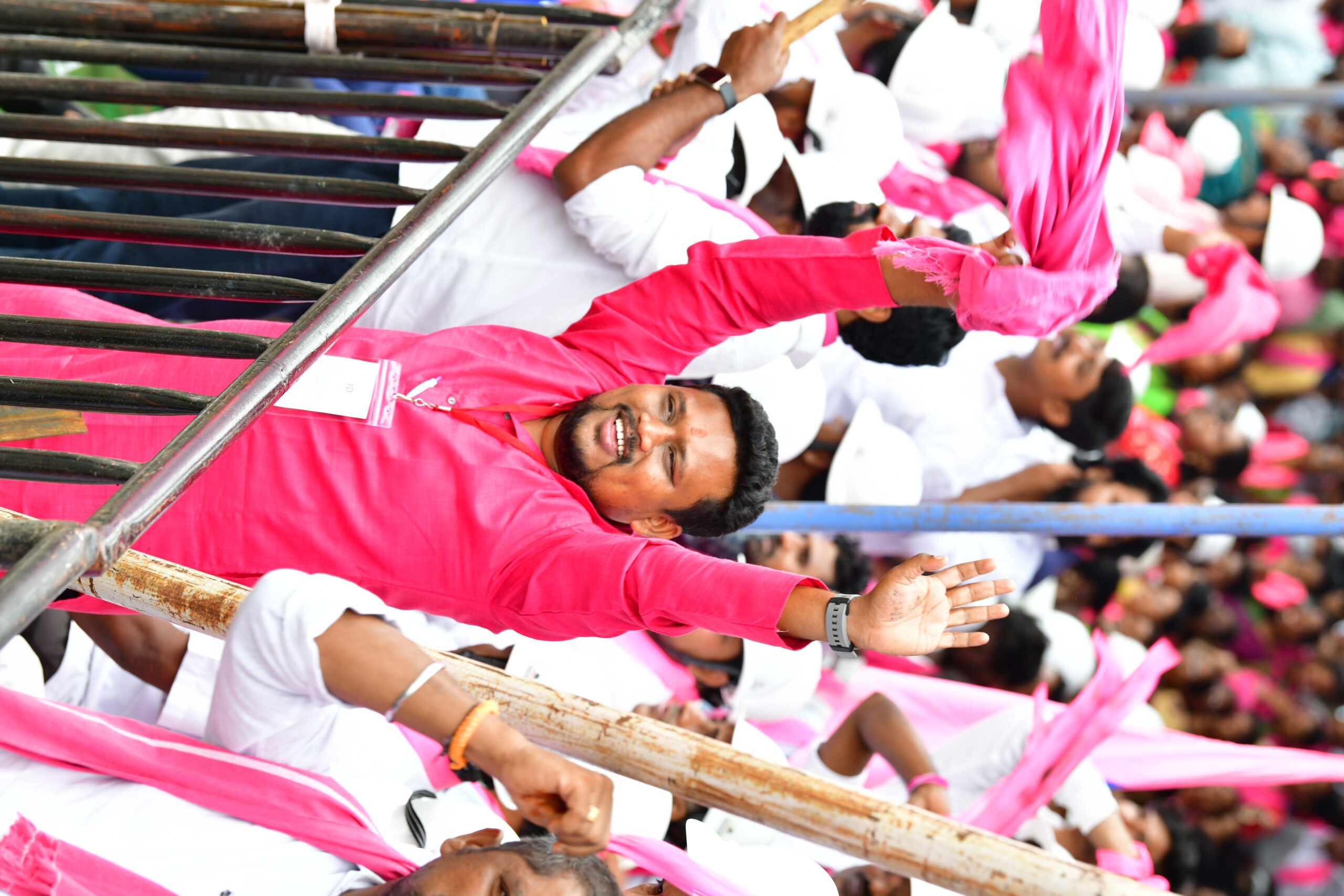 Brs Party President Kcr Participating In Praja Ashirvada Sabha At Ramagundam