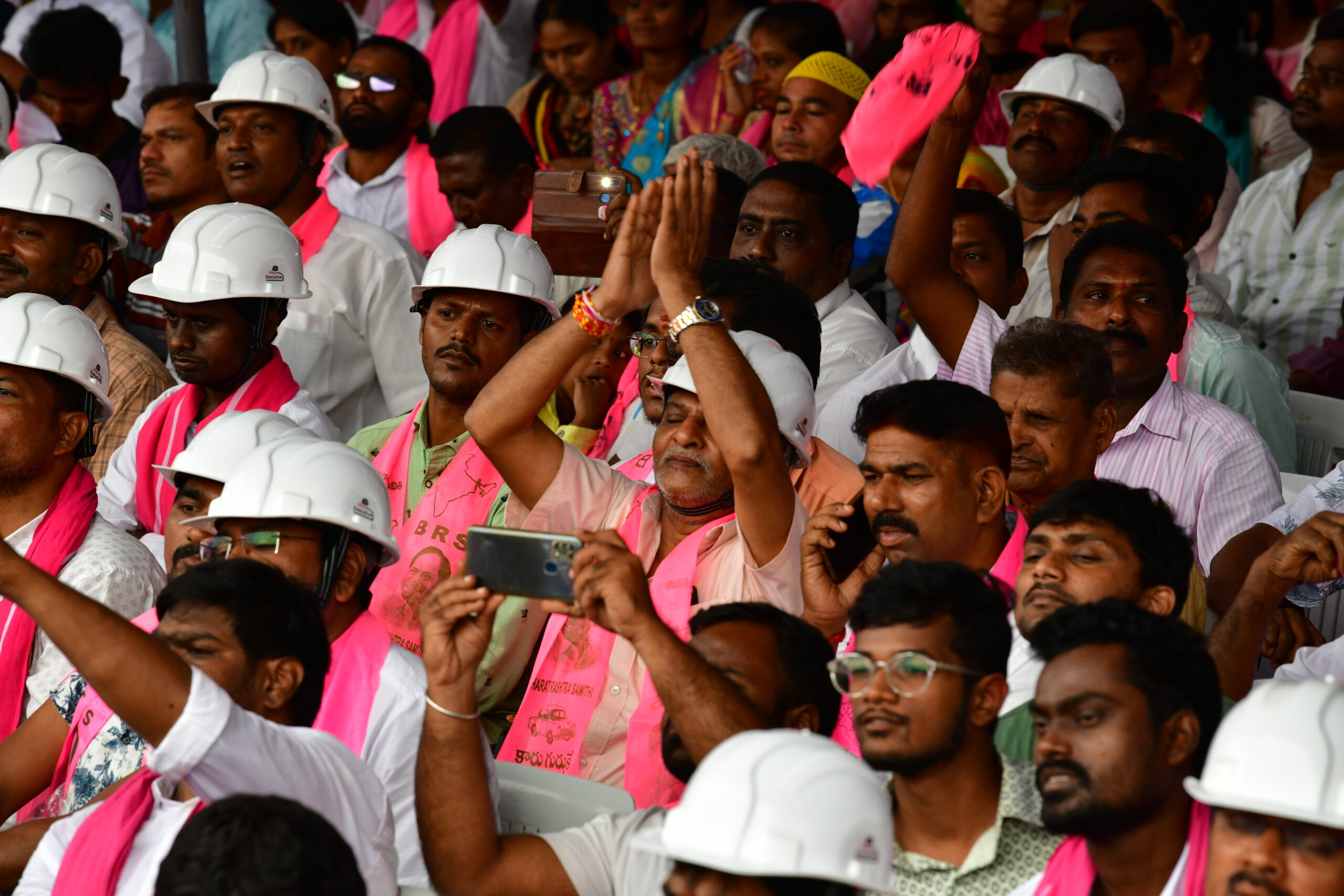 Brs Party President Kcr Participating In Praja Ashirvada Sabha At Ramagundam