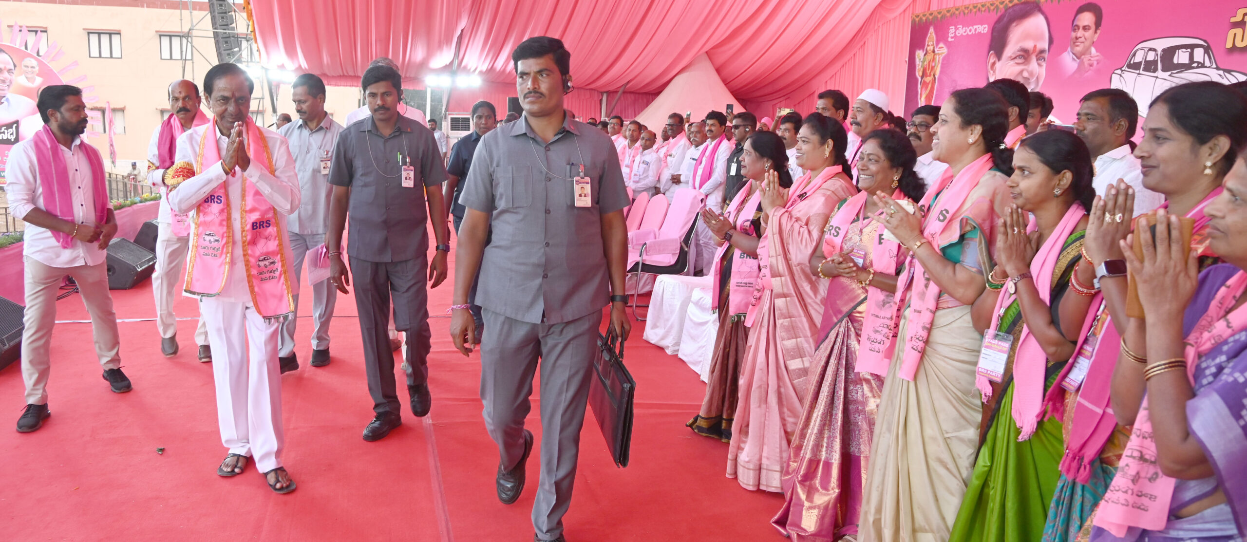 Brs Party President Kcr Participating In Praja Ashirvada Sabha At Sangareddy (14)