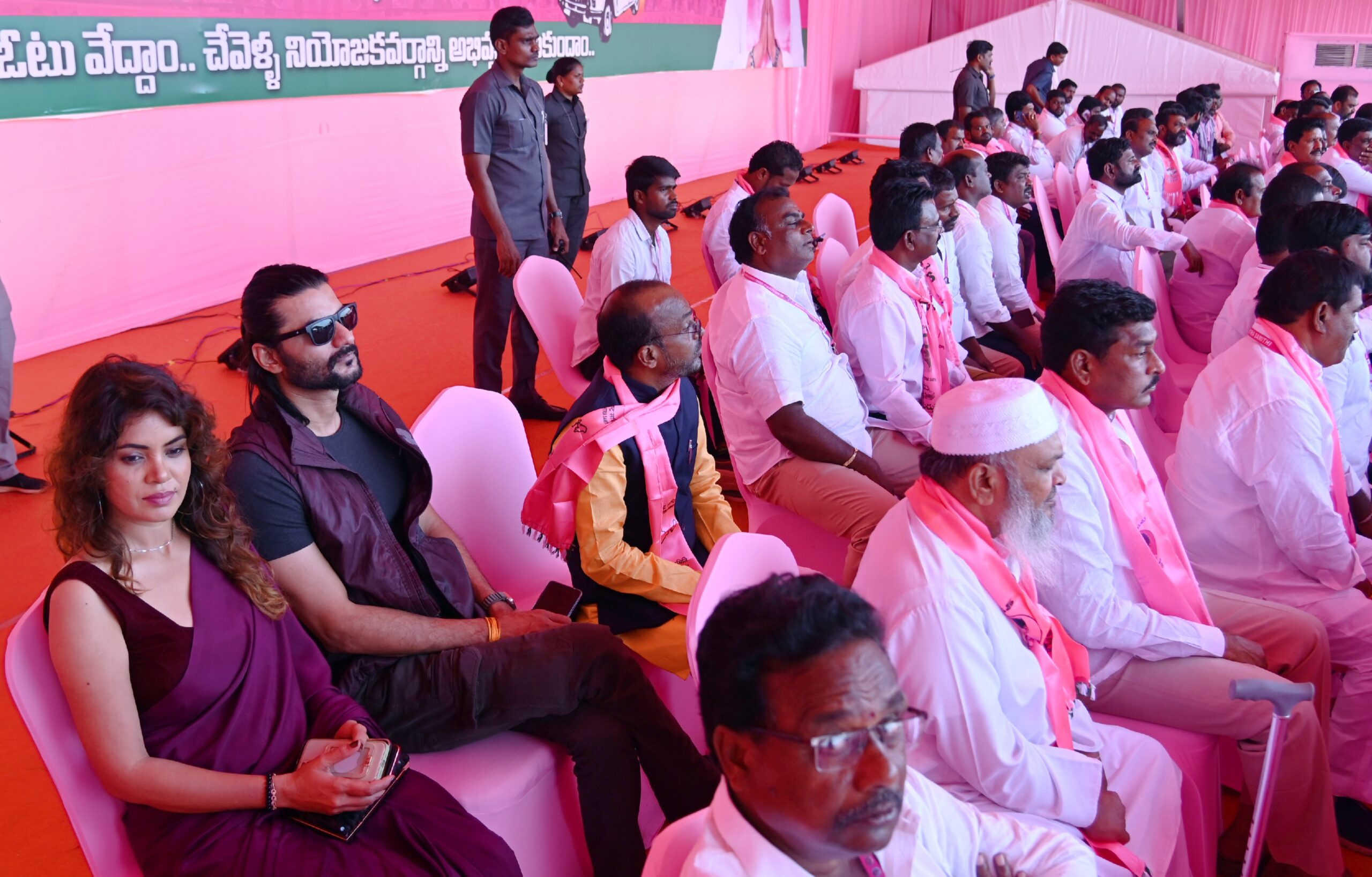 Brs Party President Kcr Participating In Praja Ashirvada Sabha At Shadnagar